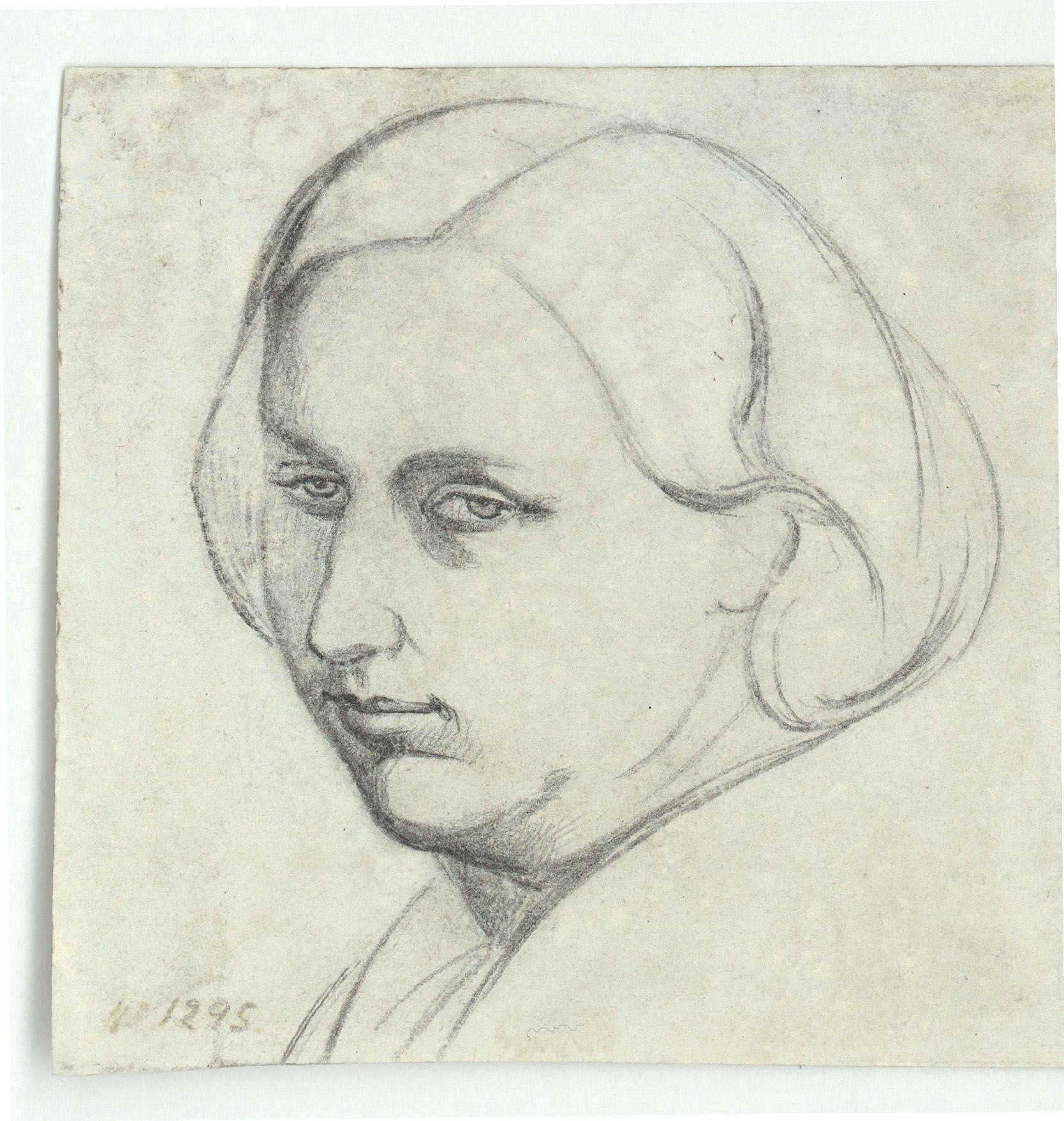 image for: Marià Fortuny - Bust femení - Cap a 1856-1858