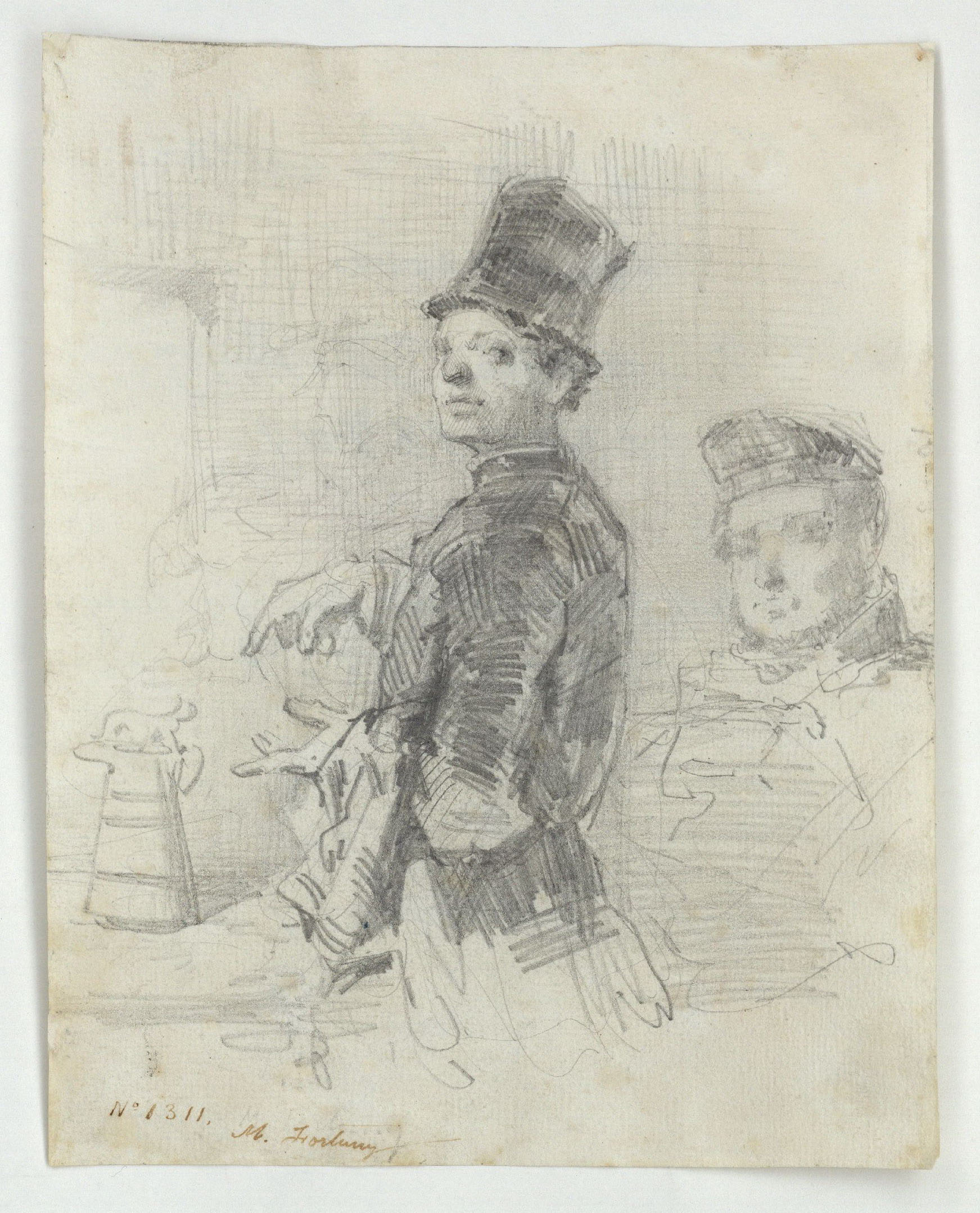 image for: Marià Fortuny - La bière - Cap a 1855-1857