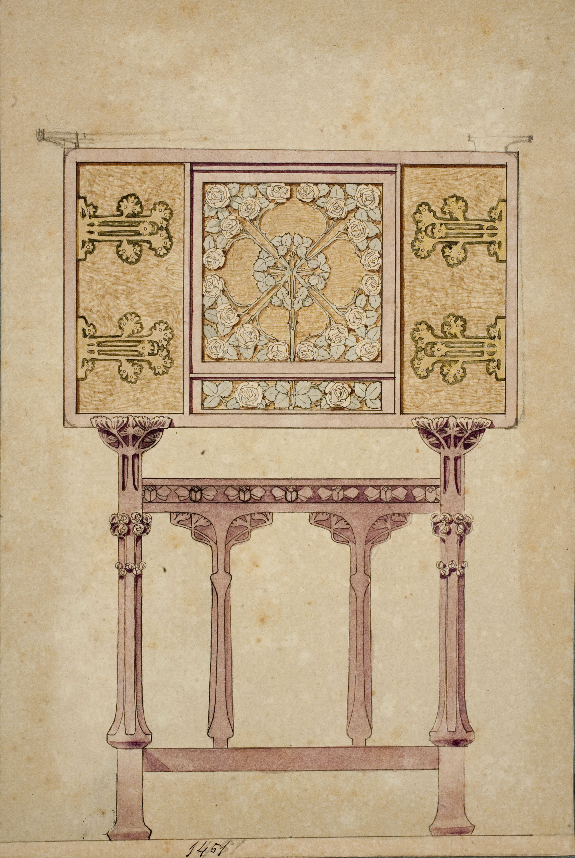 image for: Gaspar Homar - Arquimesa - Cap a 1910