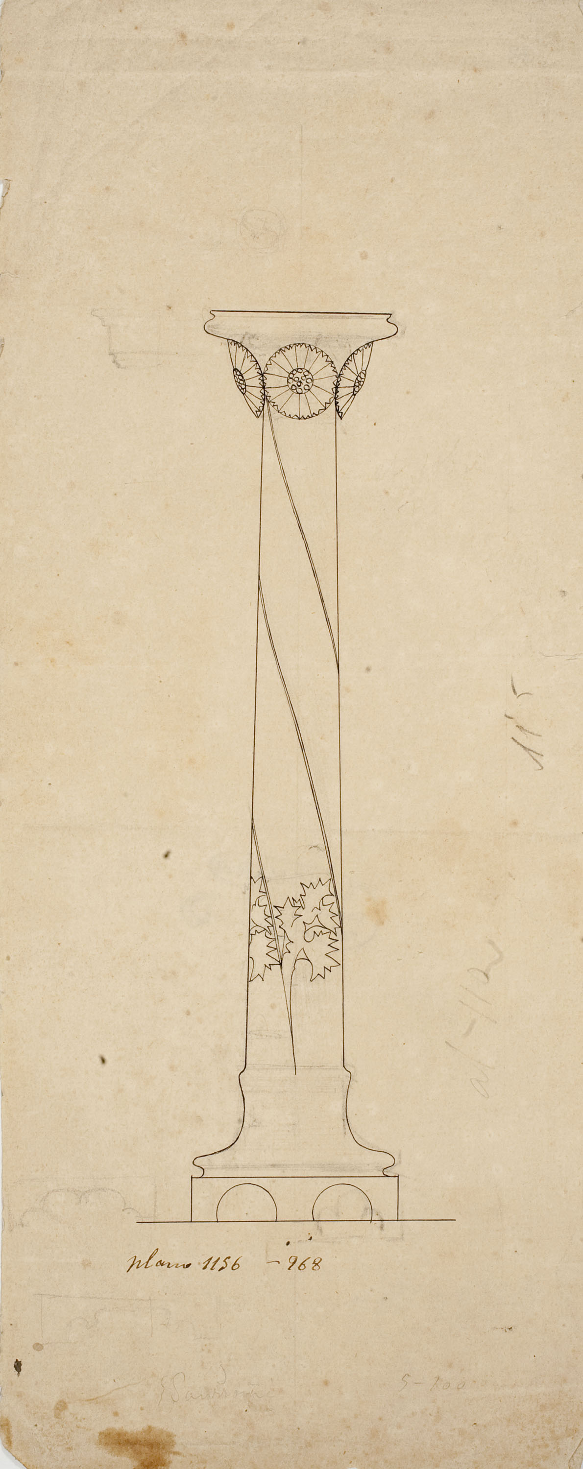 image for: Gaspar Homar - Columna torsiva - Cap a 1905