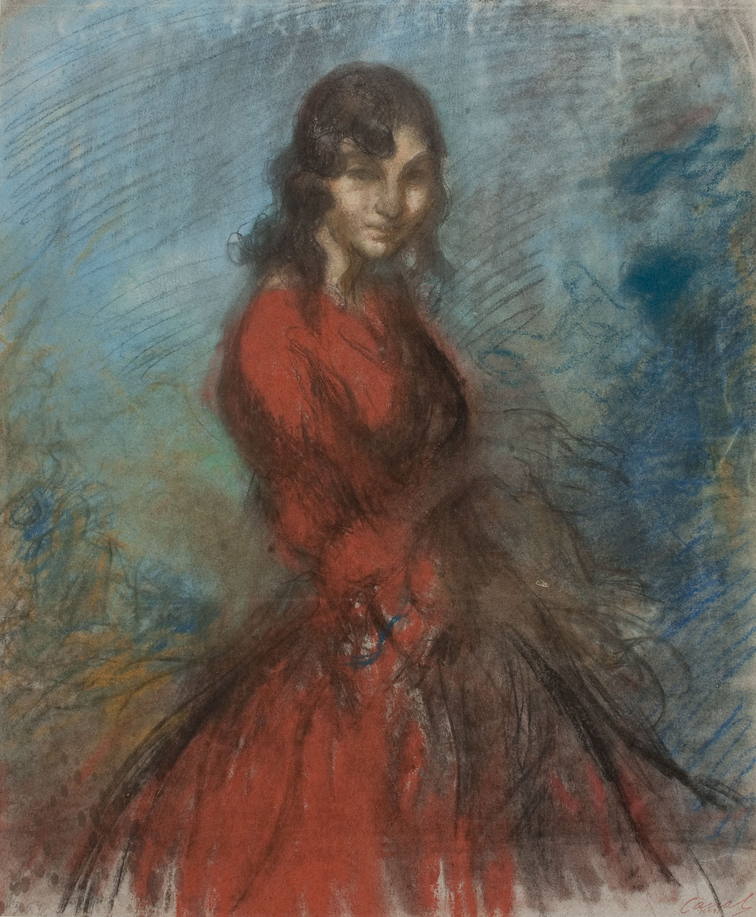 image for: Ricard Canals - Gitana - Cap a 1910