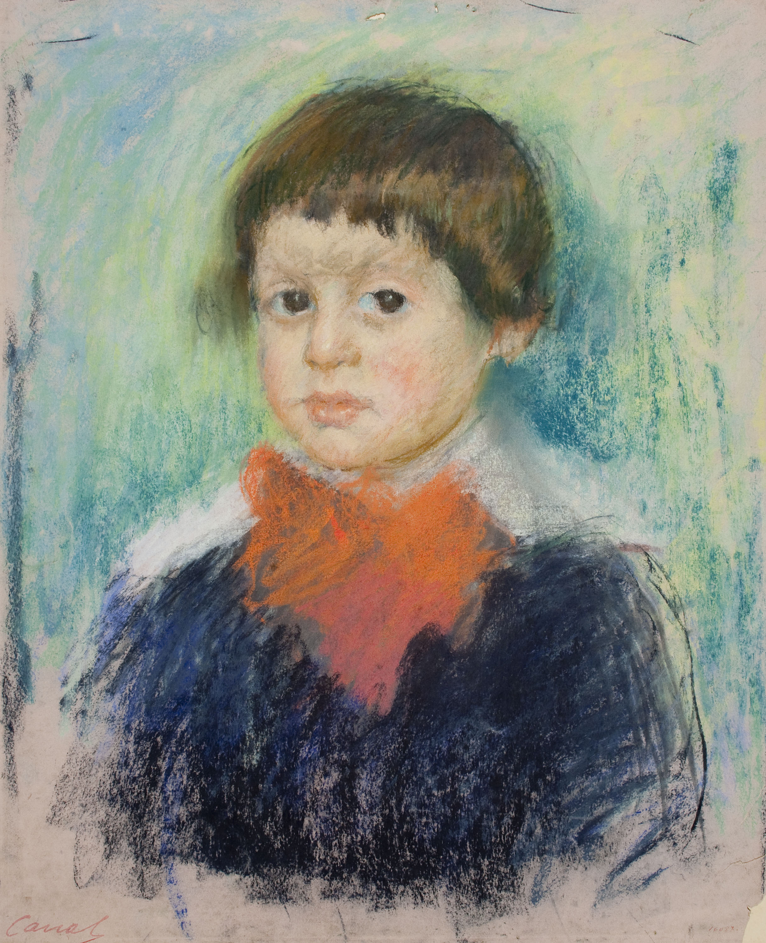 image for: Ricard Canals - Retrat de nen - Cap a 1904