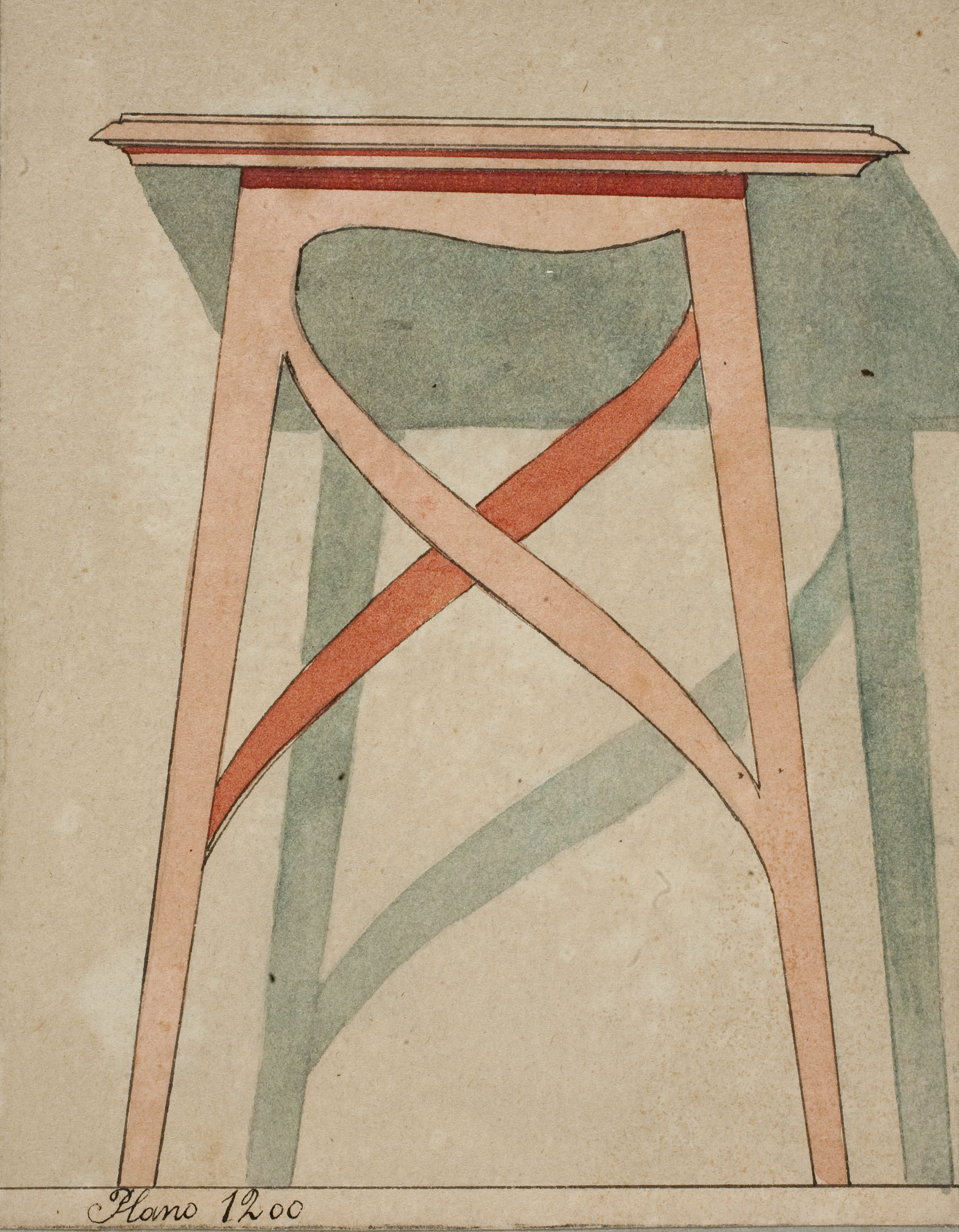 image for: Gaspar Homar - Tamboret - Cap a 1900