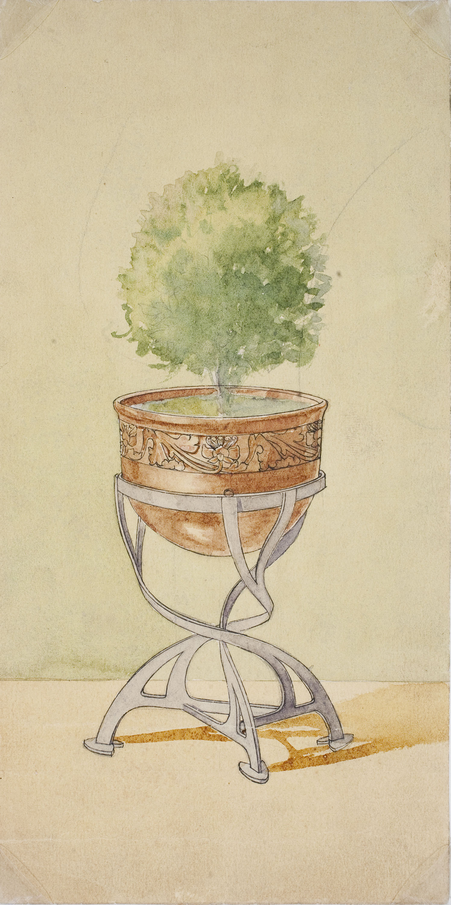 image for: Gaspar Homar - Jardinera per a la casa Lleó Morera de Barcelona - Cap a 1905