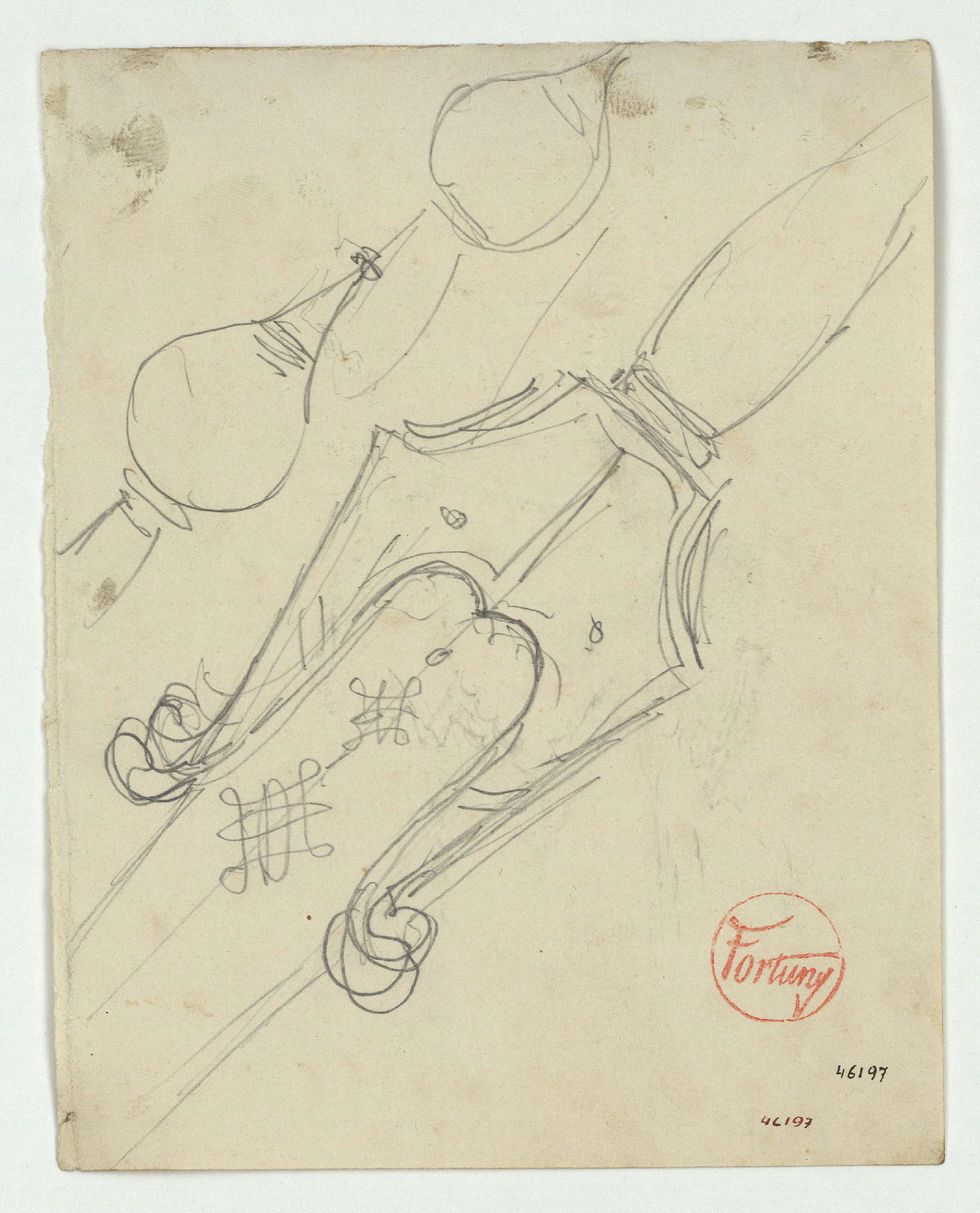 image for: Marià Fortuny - Guarnició i poms d'espasa d'estil musulmà - Cap a 1867-1872