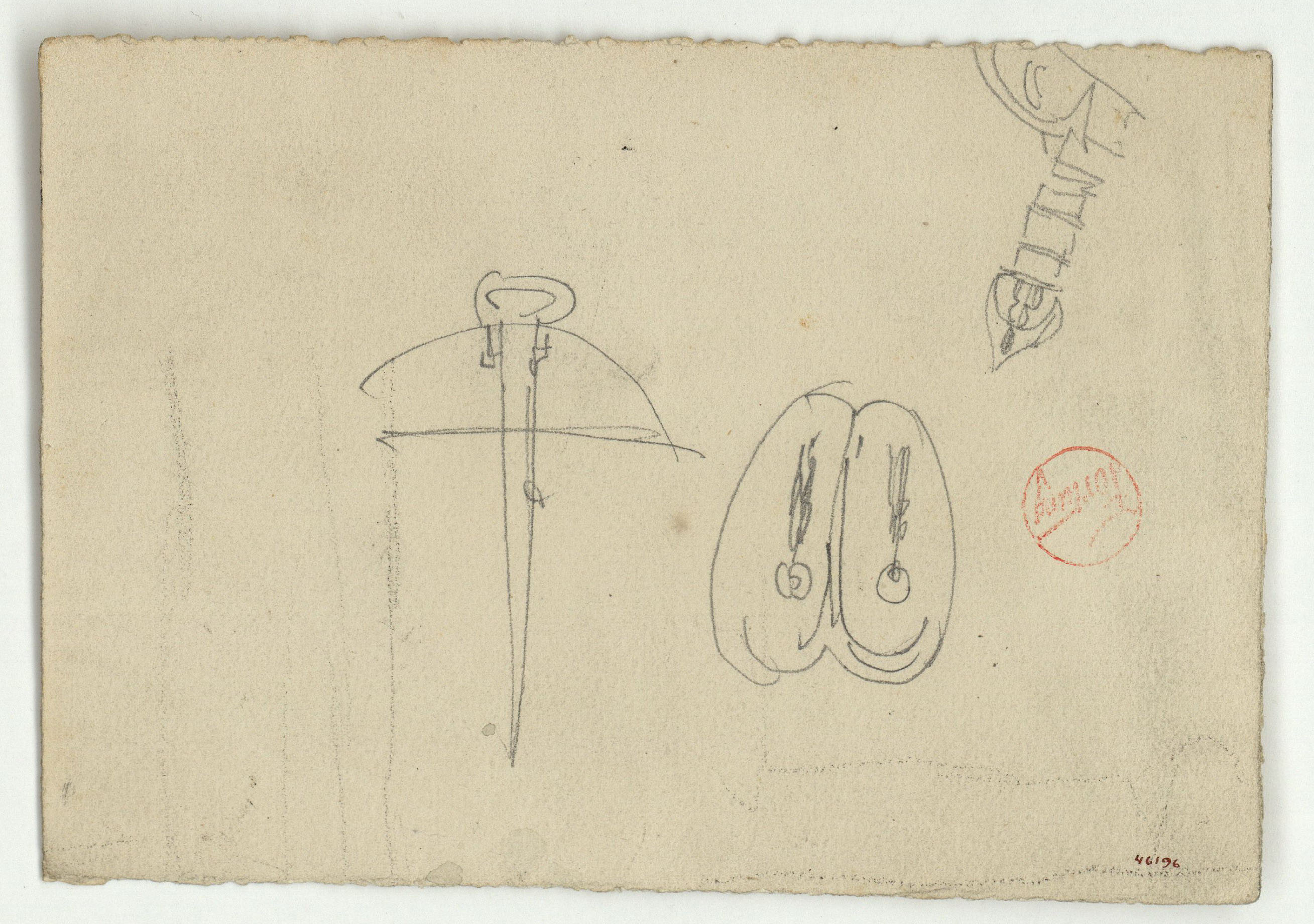 image for: Marià Fortuny - Punyal, cuirassa i pom d'espasa - Cap a 1867-1872