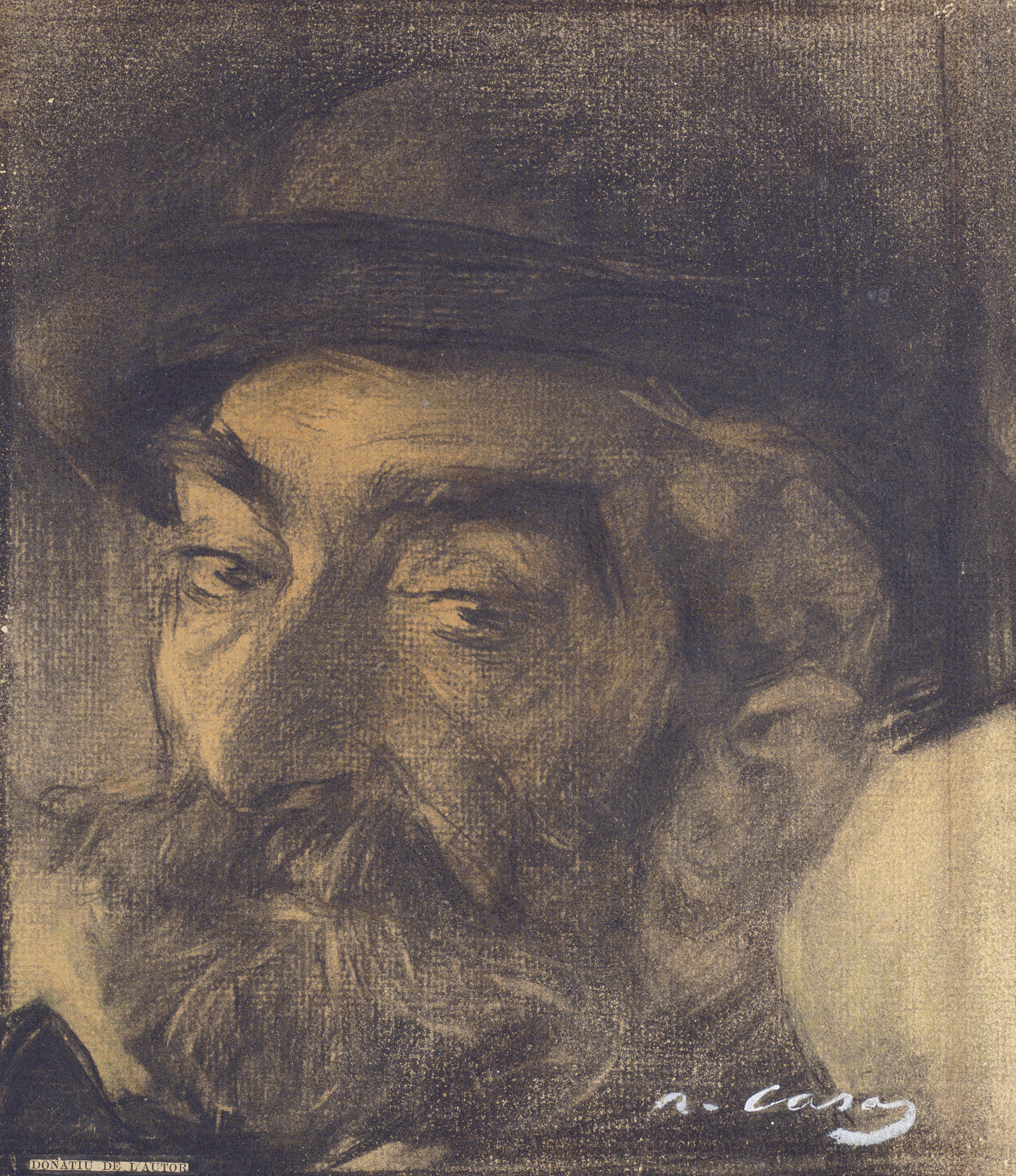 image for: Ramon Casas - Retrat de Josep Lluís Pellicer - Cap a 1900