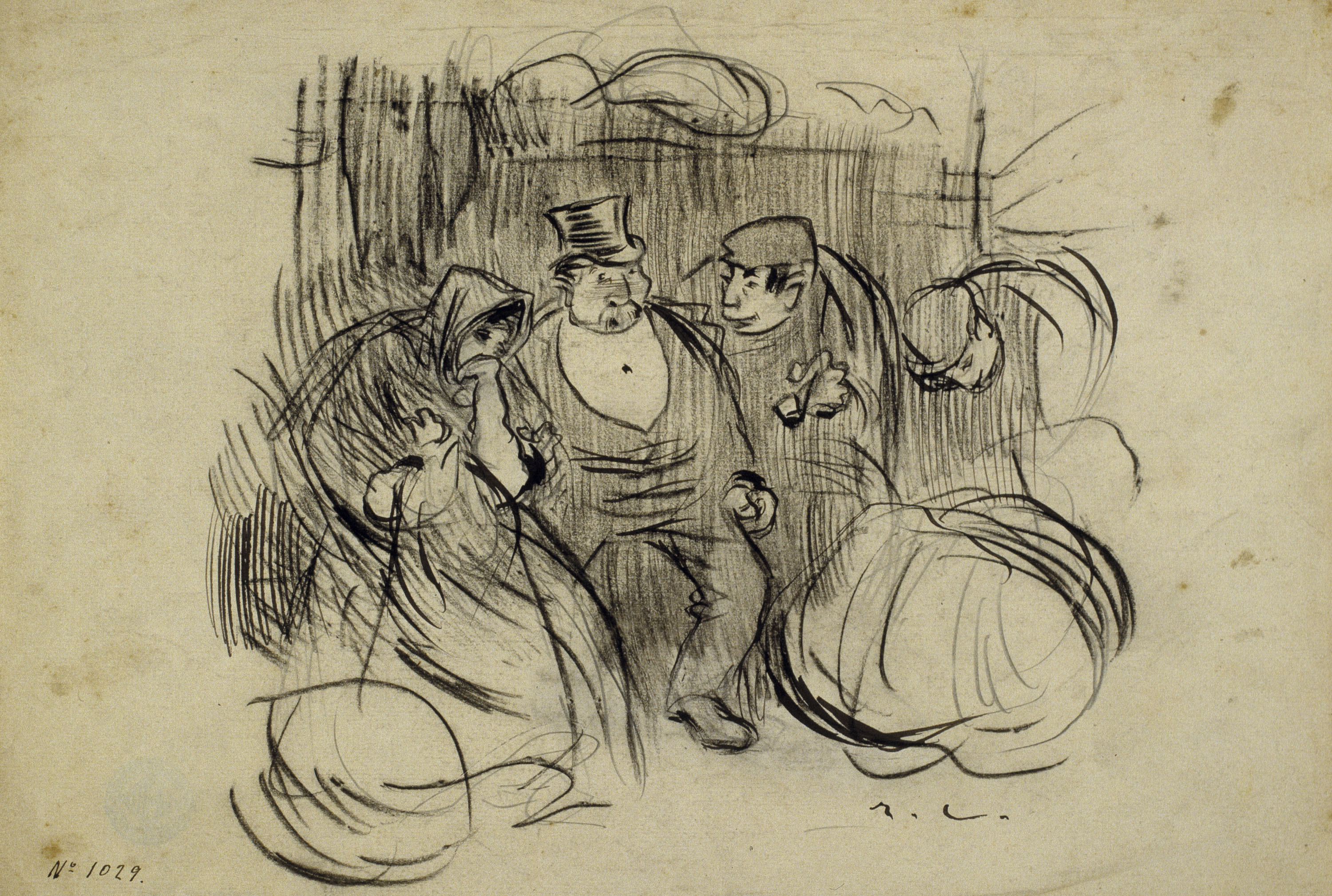 image for: Ramon Casas - Mal acompanyat - Cap a 1890-1900