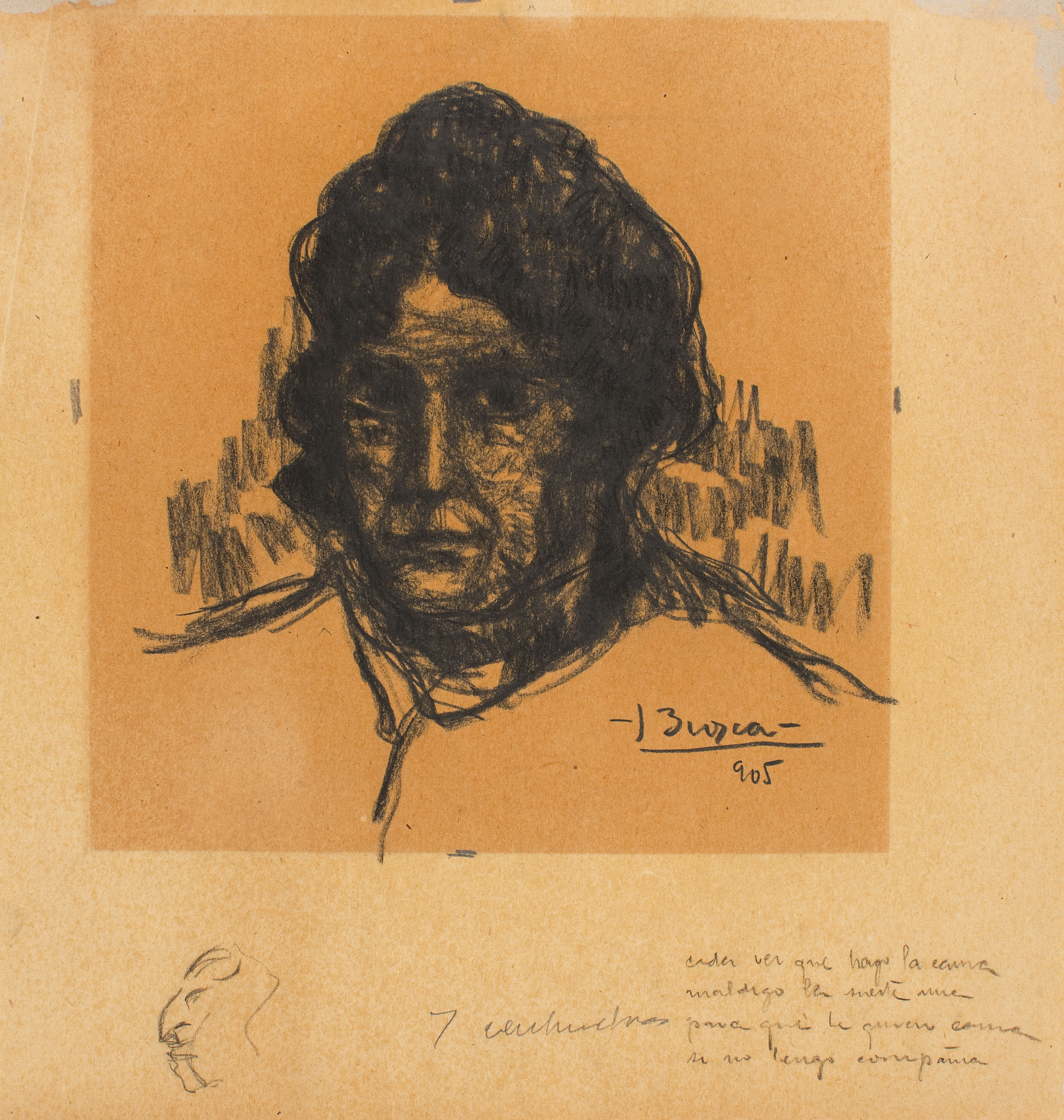 image for: Joaquim Biosca - Cap de gitana - 1905