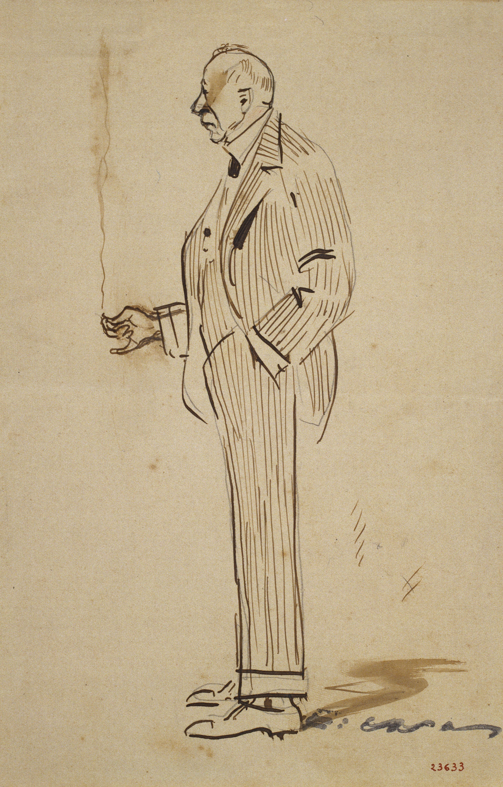 image for: Ramon Casas - Mr. Deering fumant - Cap a 1909