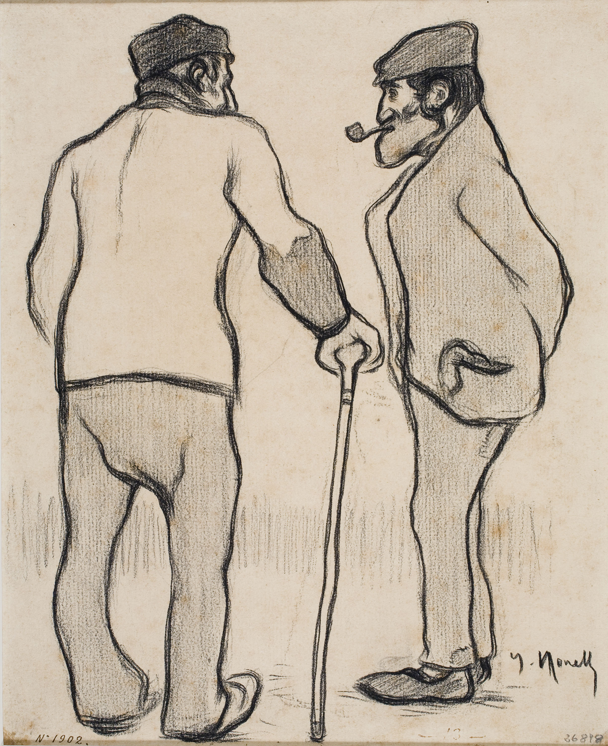 image for: Isidre Nonell - Coix i ferit com me veia - 1894