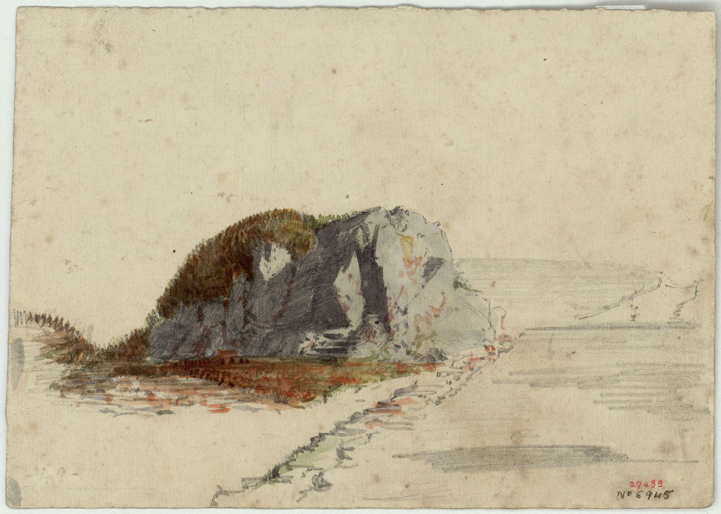 image for: Marià Fortuny - Paisatge - Cap a 1856-1858