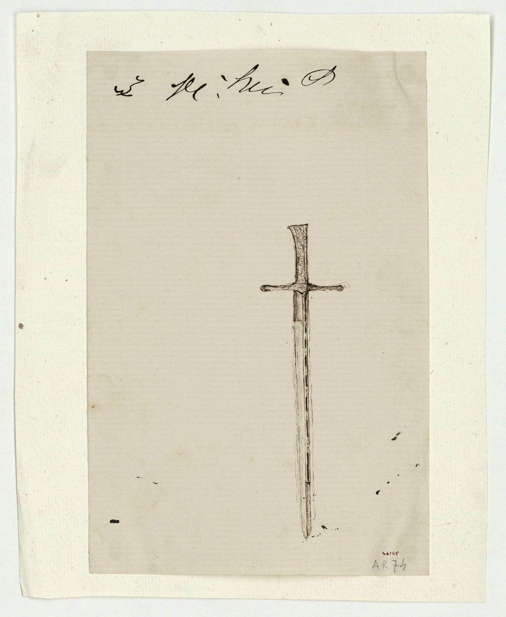 image for: Marià Fortuny - Espasa d'estil musulmà - Cap a 1870-1872