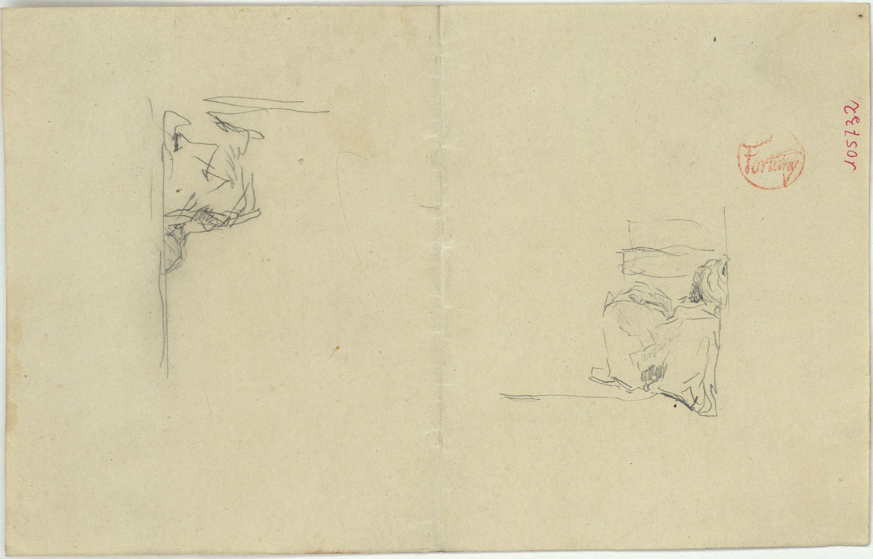 image for: Marià Fortuny - Esbós de marroquins - Cap a 1860-1862