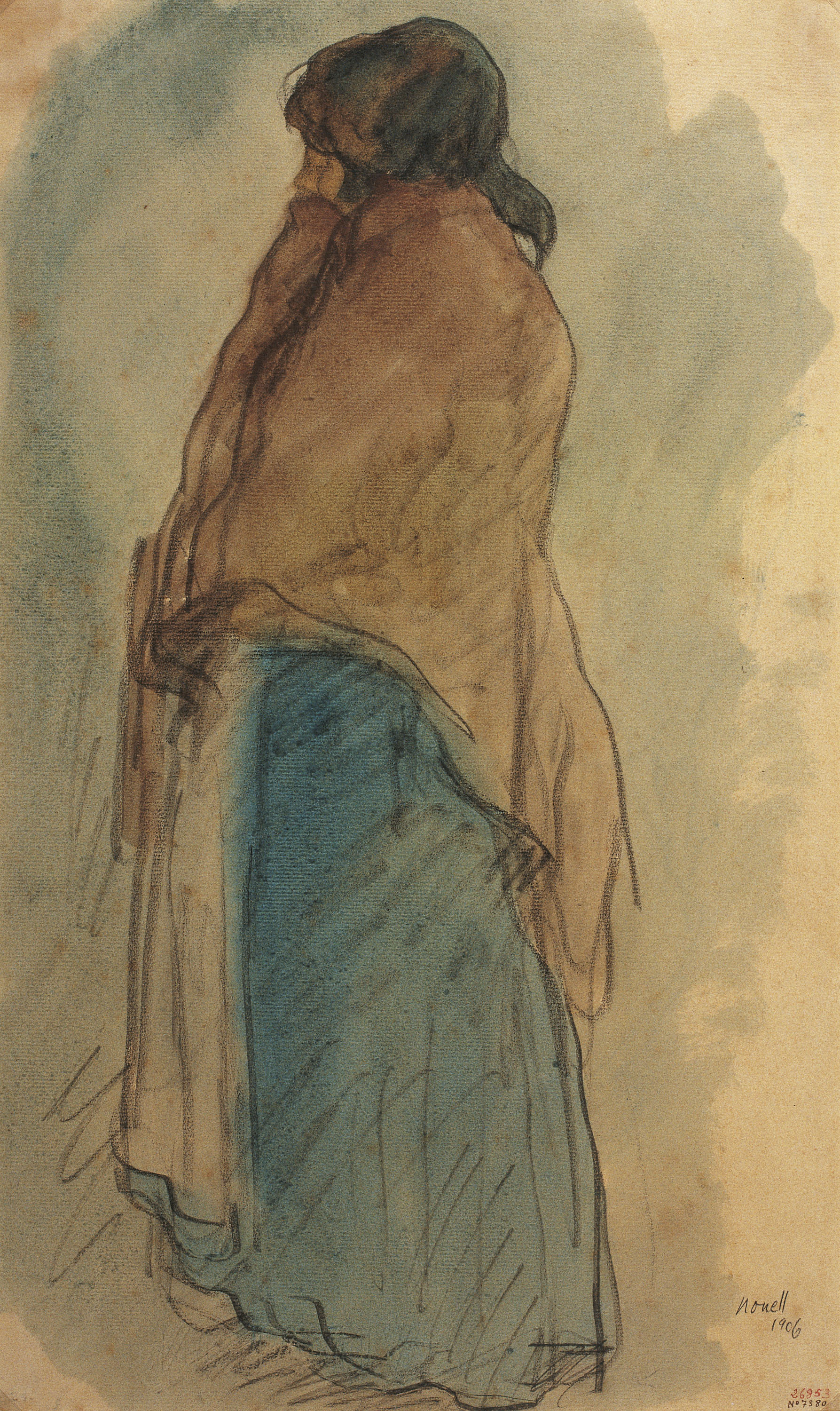 image for: Isidre Nonell - La del càntir - 1906