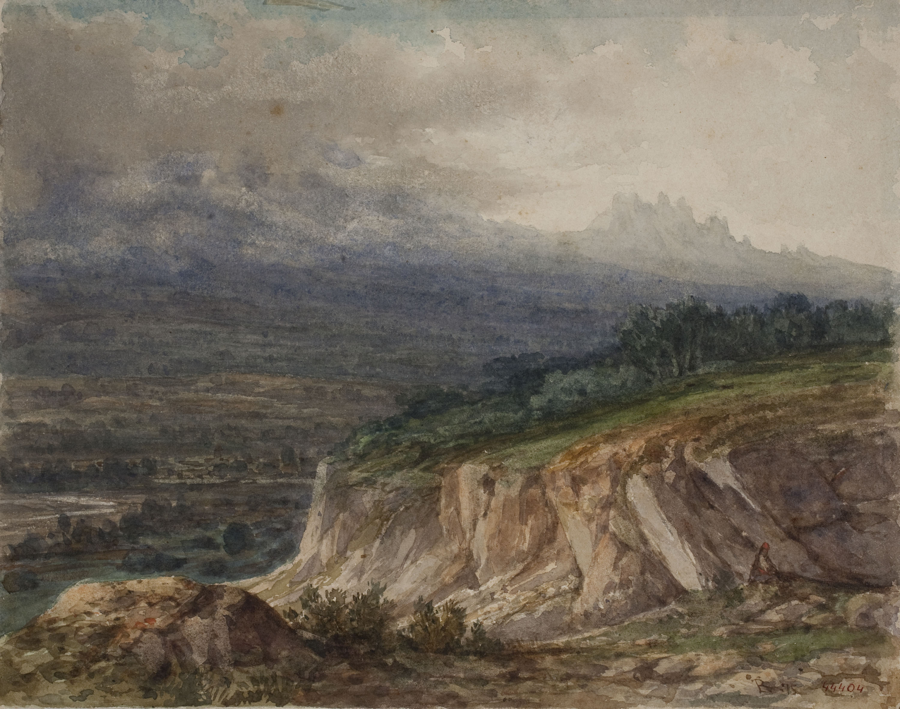 image for: Lluís Rigalt - Paisatge - 1875