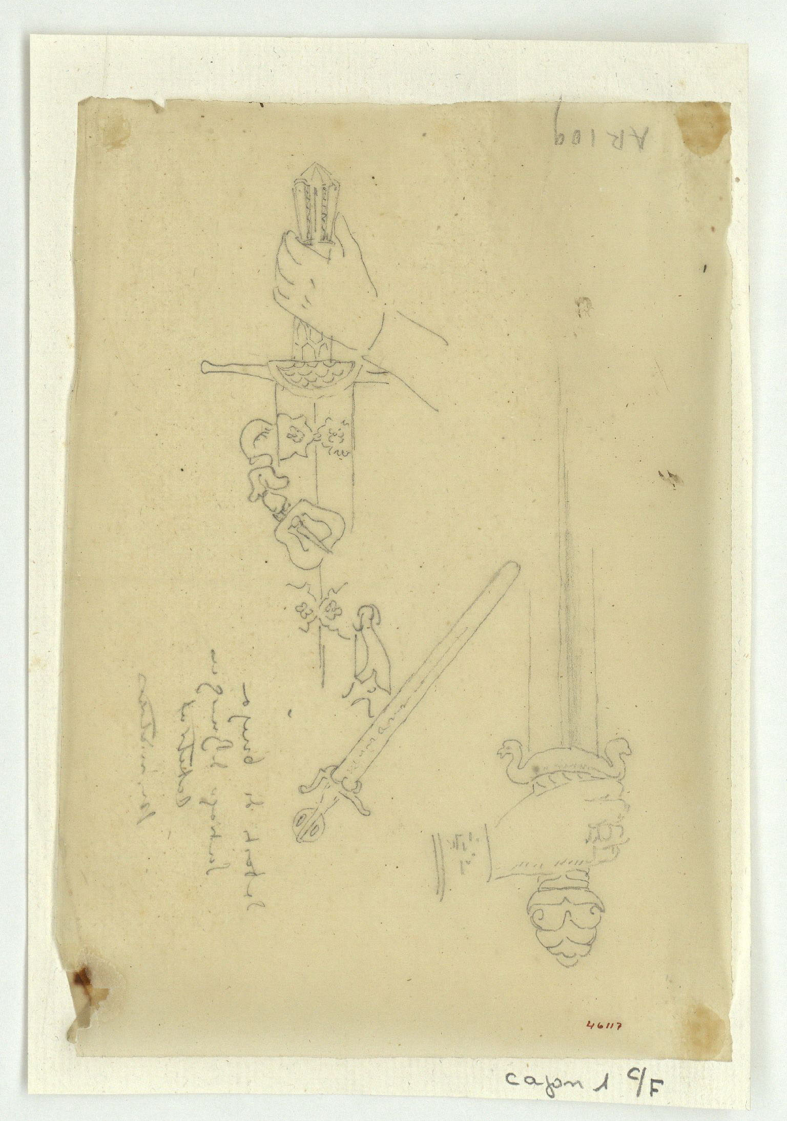 image for: Marià Fortuny - Calc d'espases - Cap a 1867-1872