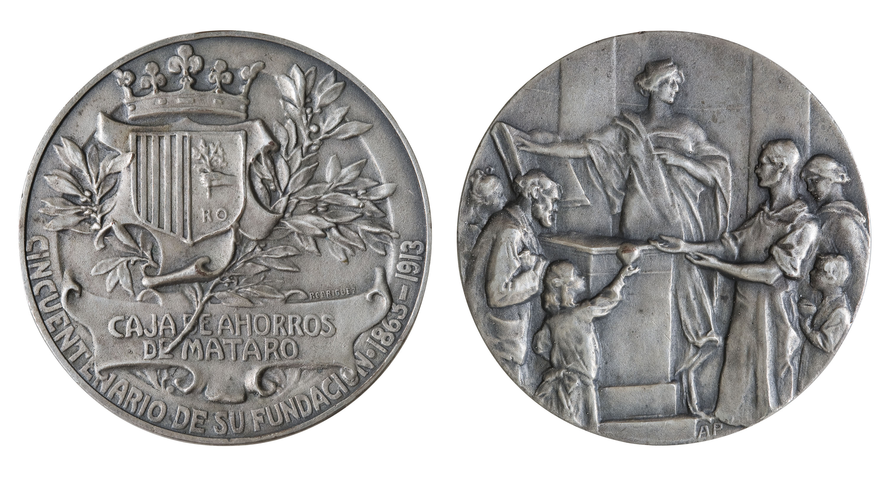 image for: Antoni Parera - Cinquantè aniversari de la Caixa d'Estalvis de Mataró - 1913