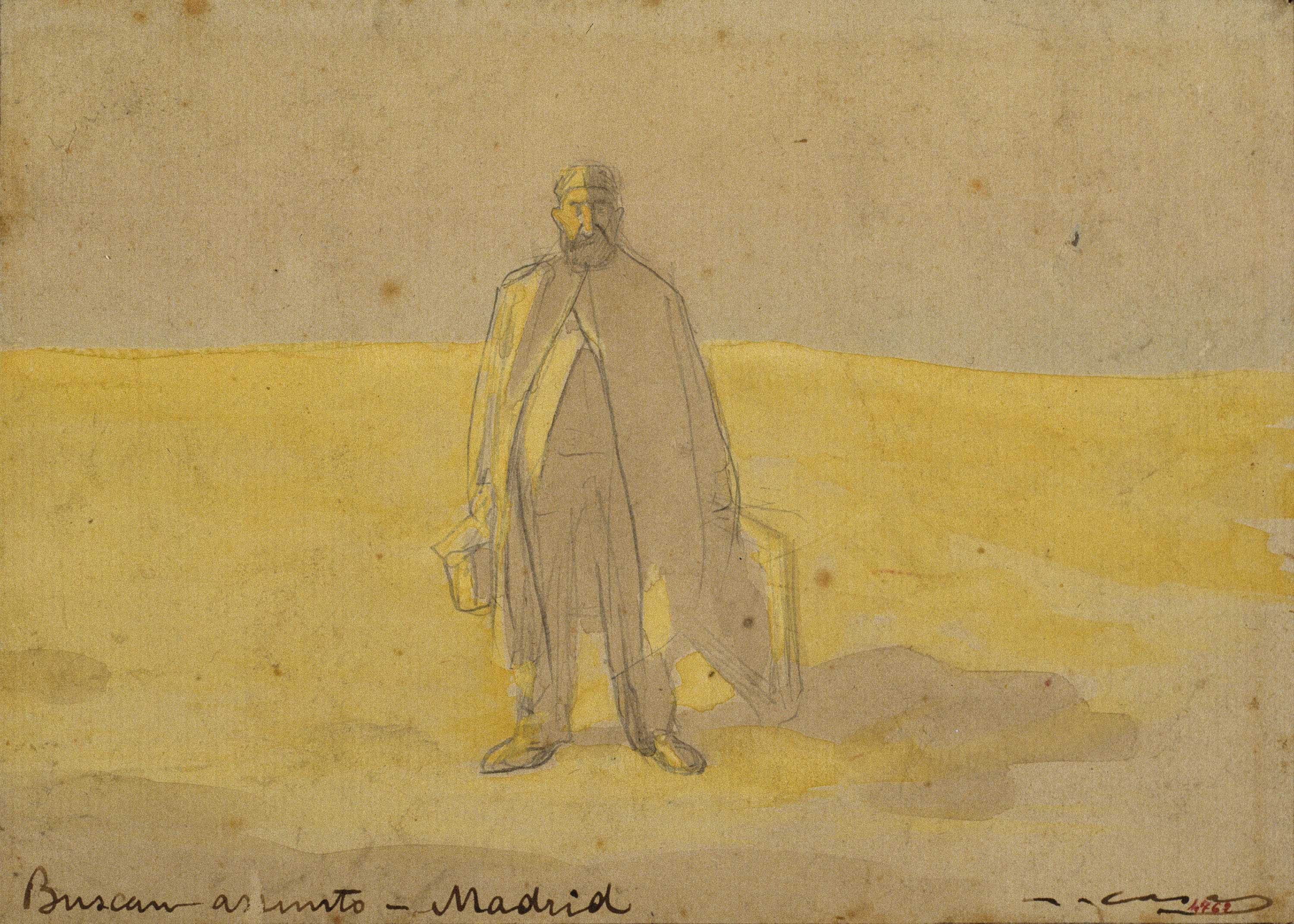image for: Ramon Casas - Buscan asunto. Madrid - Cap a 1904
