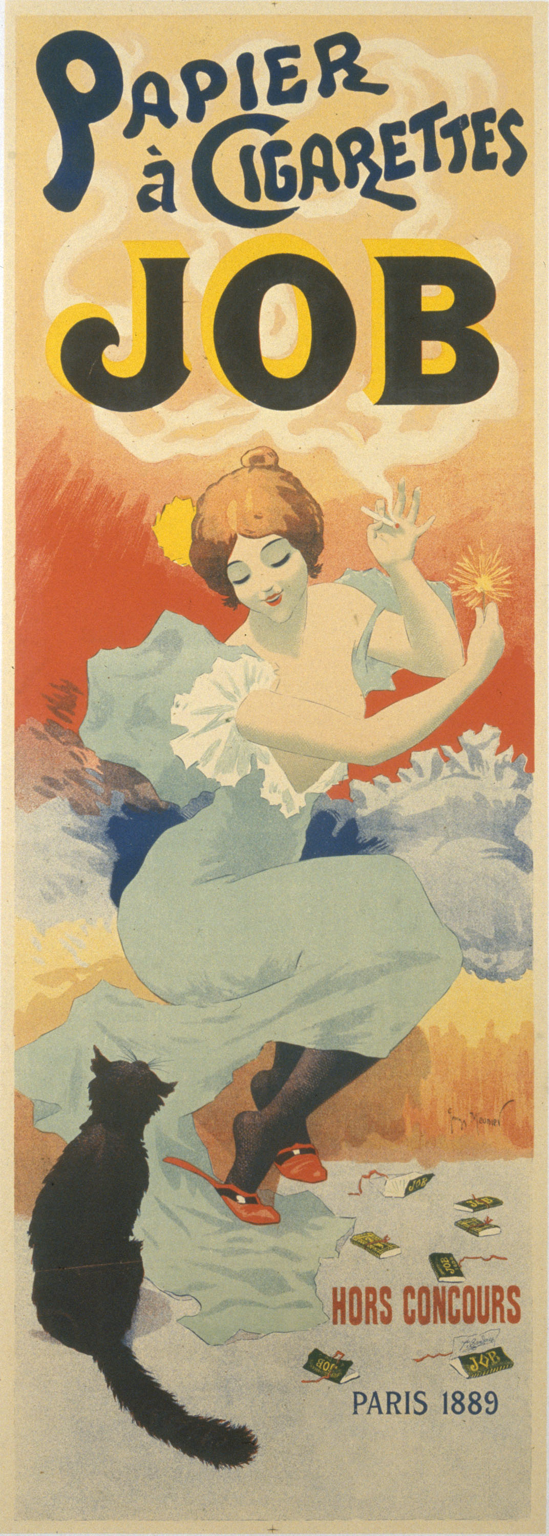 image for: Georges Meunier - Papier à cigarettes Job - 1894