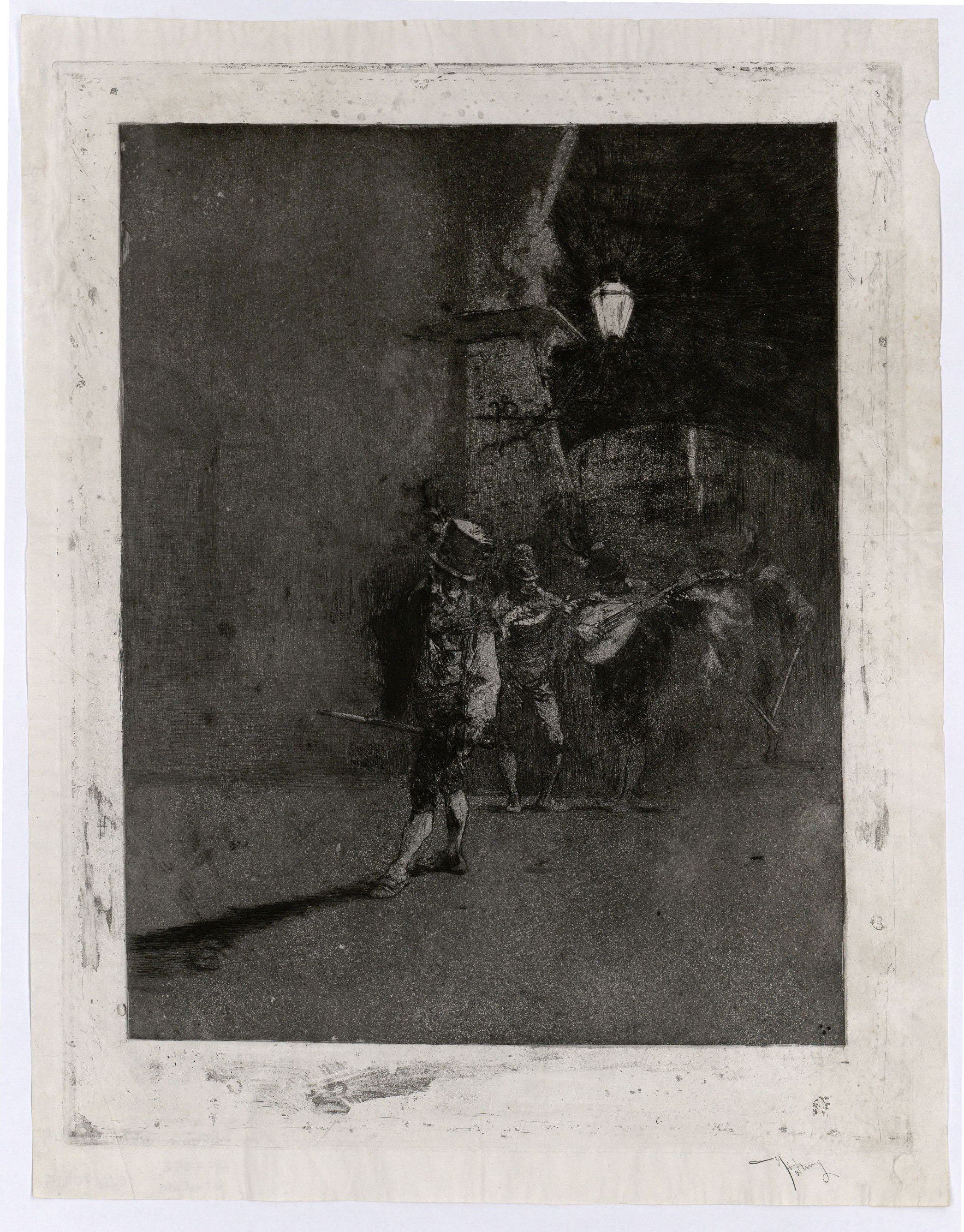 image for: Marià Fortuny - Ronda nocturna - Cap a 1863-1865