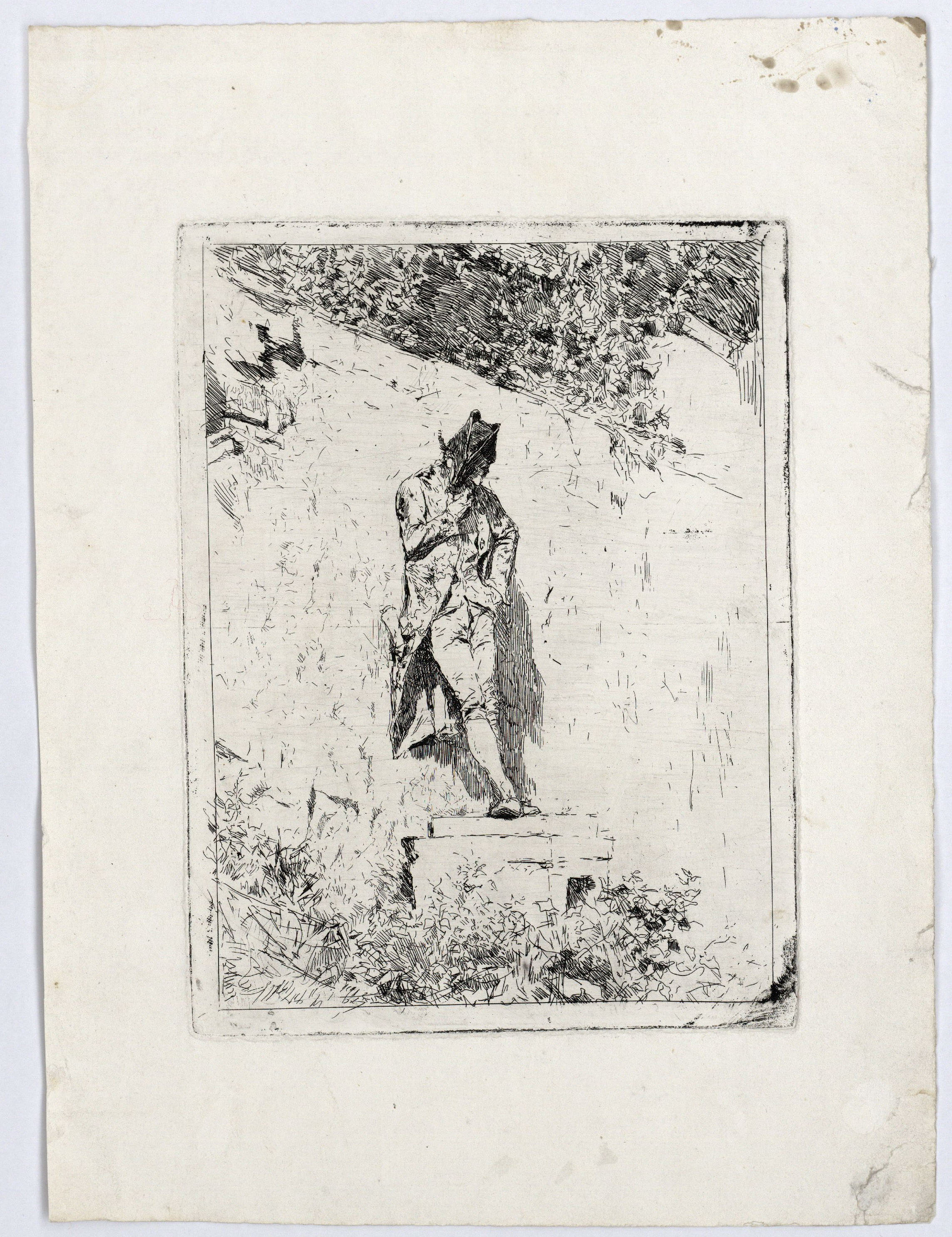 image for: Marià Fortuny - Meditació - Cap a 1869
