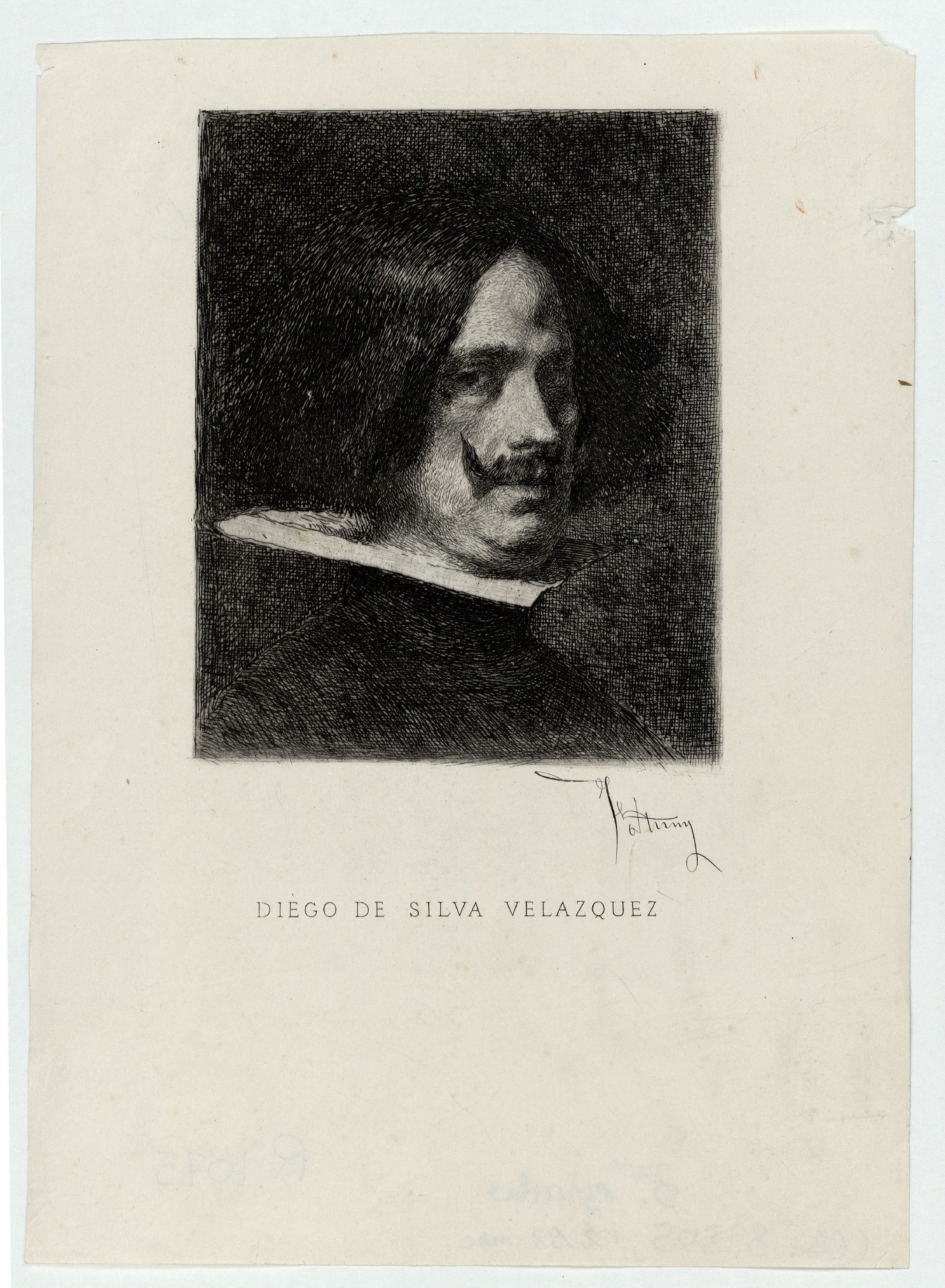 image for: Marià Fortuny - Diego de Silva Velázquez (Retrat de Velázquez) - 1873