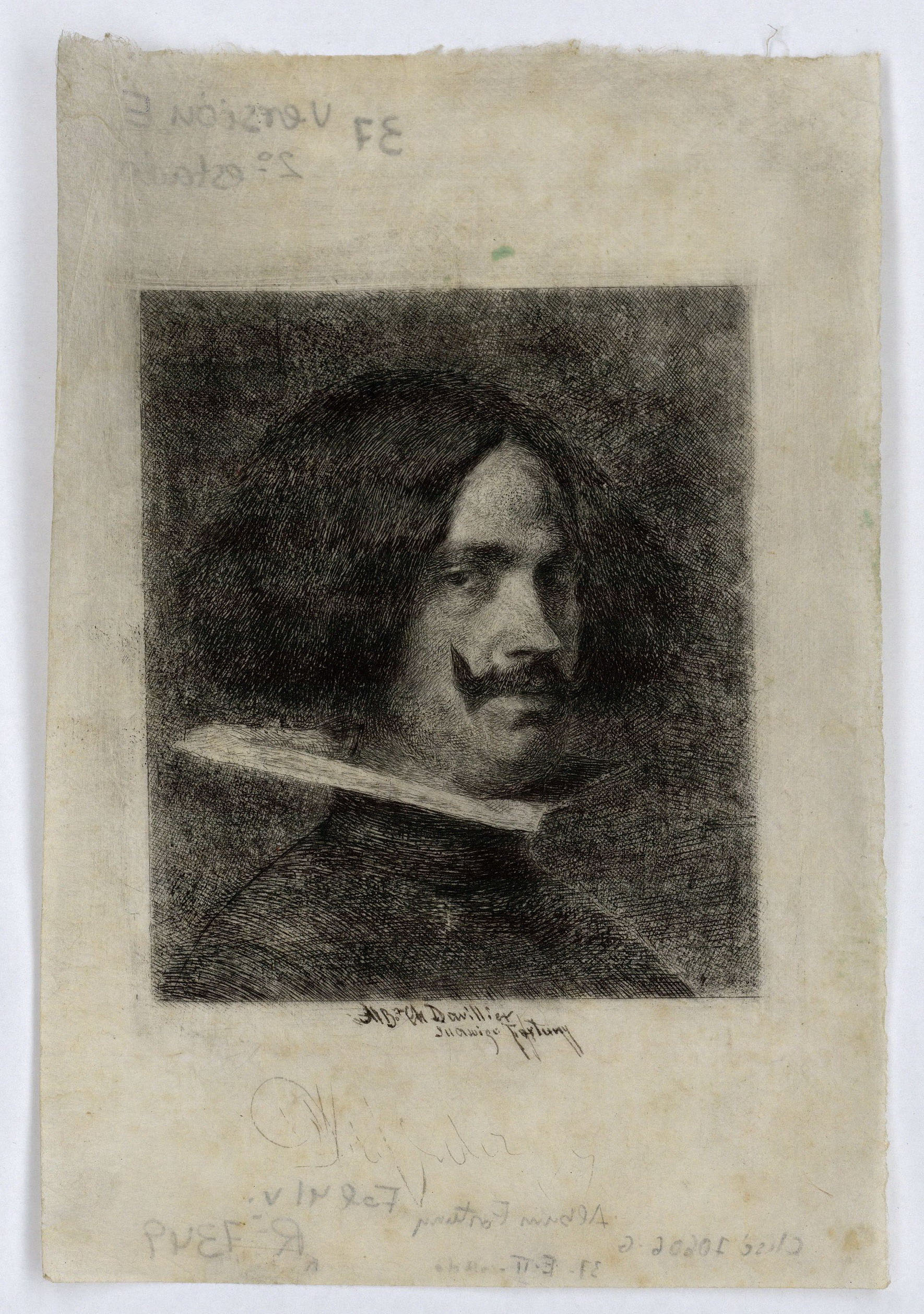 image for: Marià Fortuny - Retrat de Velázquez - 1873