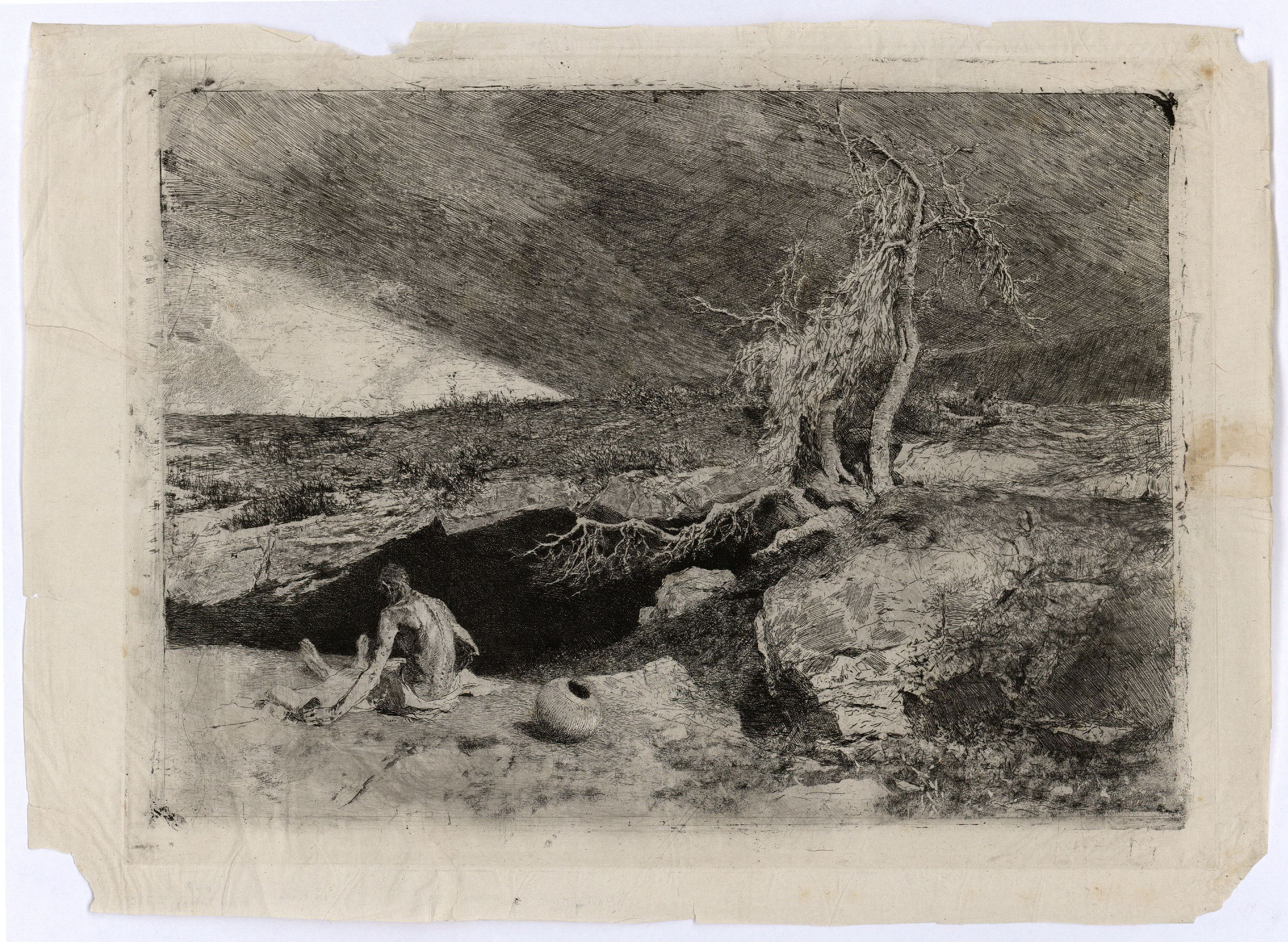 image for: Marià Fortuny - Anacoreta - Cap a 1869