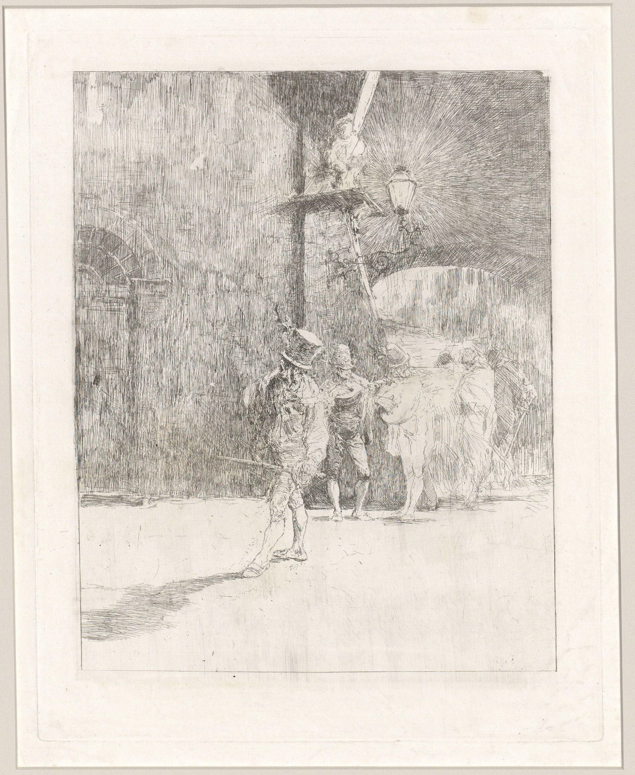 image for: Marià Fortuny - Ronda nocturna - Cap a 1863-1865