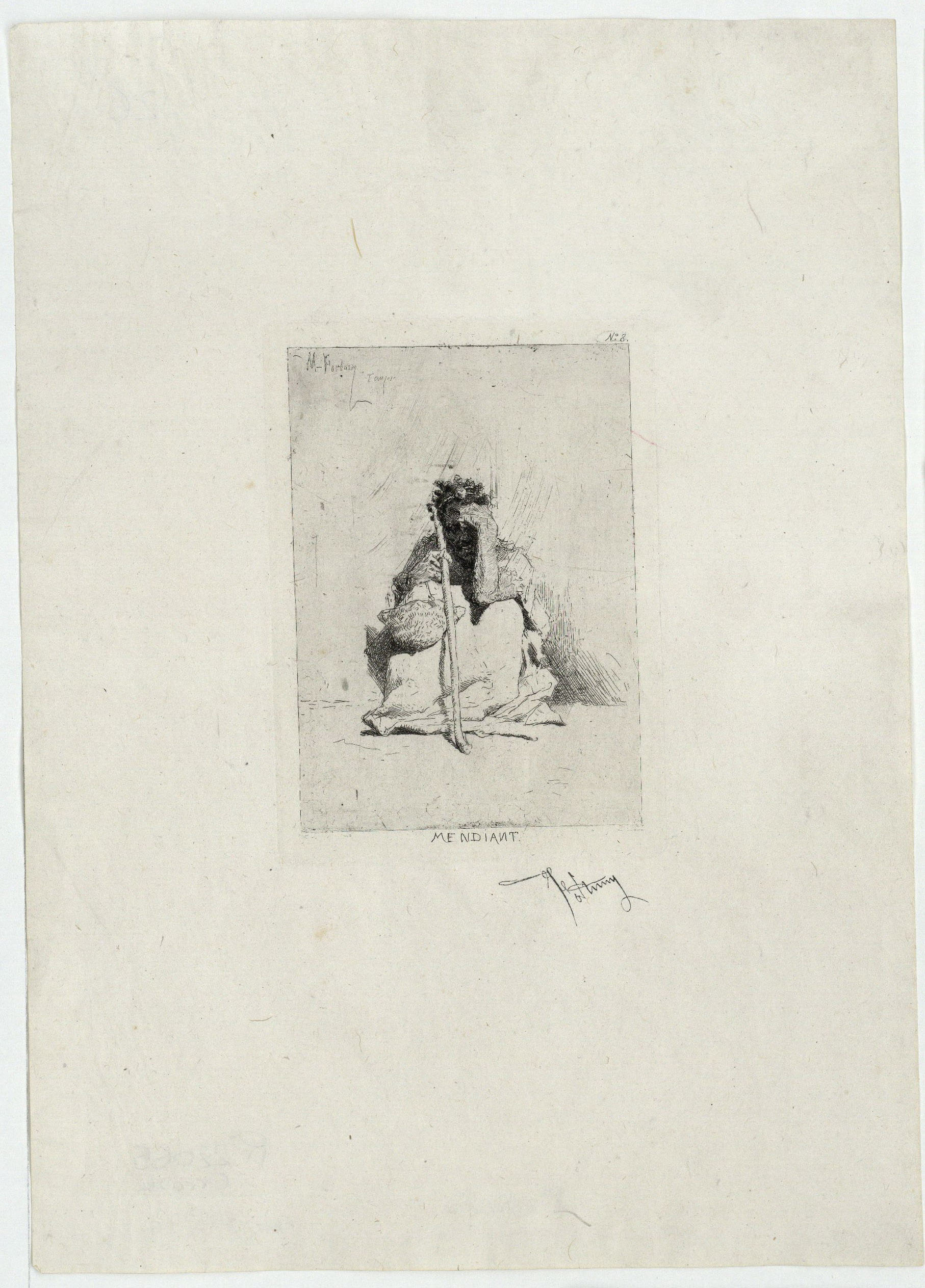 image for: Marià Fortuny - Mendiant (Captaire) - Posterior a 1862