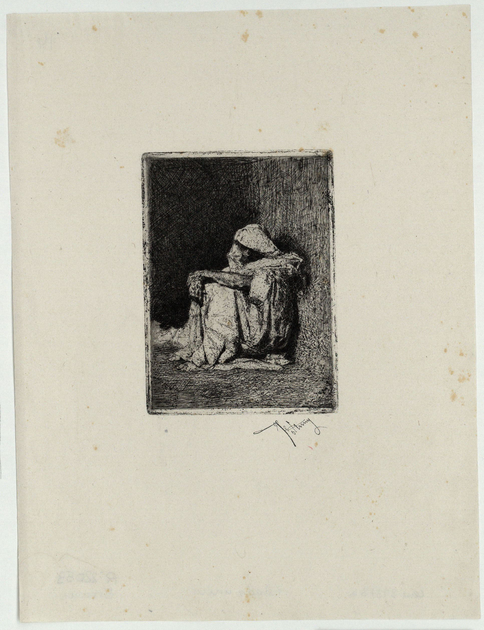 image for: Marià Fortuny - Àrab assegut - [no-dating]