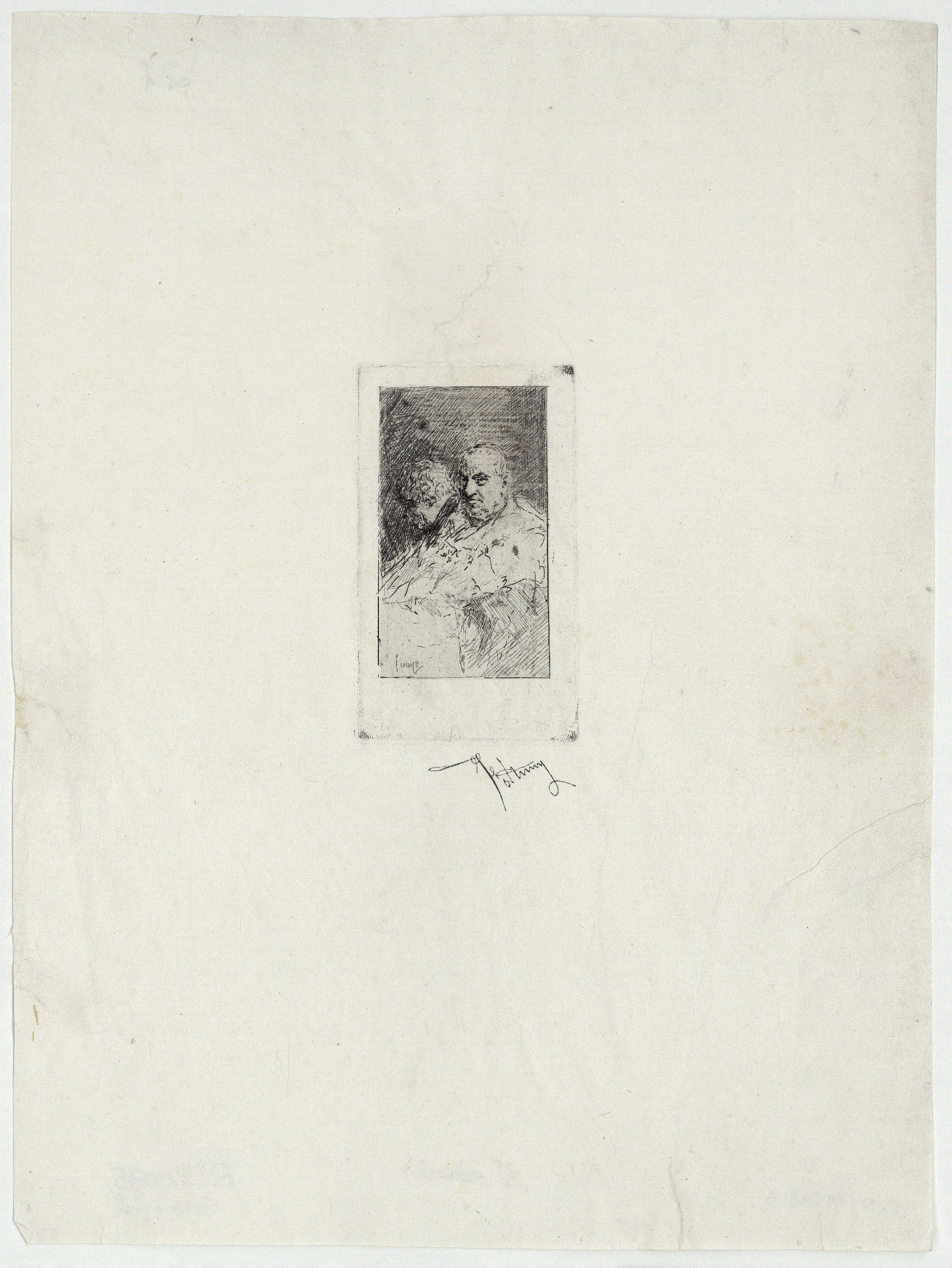 image for: Marià Fortuny - Dos cardenals - Cap a 1863-1866