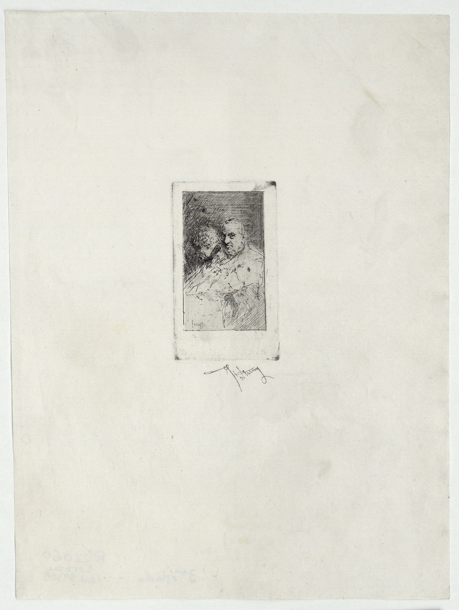 image for: Marià Fortuny - Dos cardenals - Cap a 1863-1866