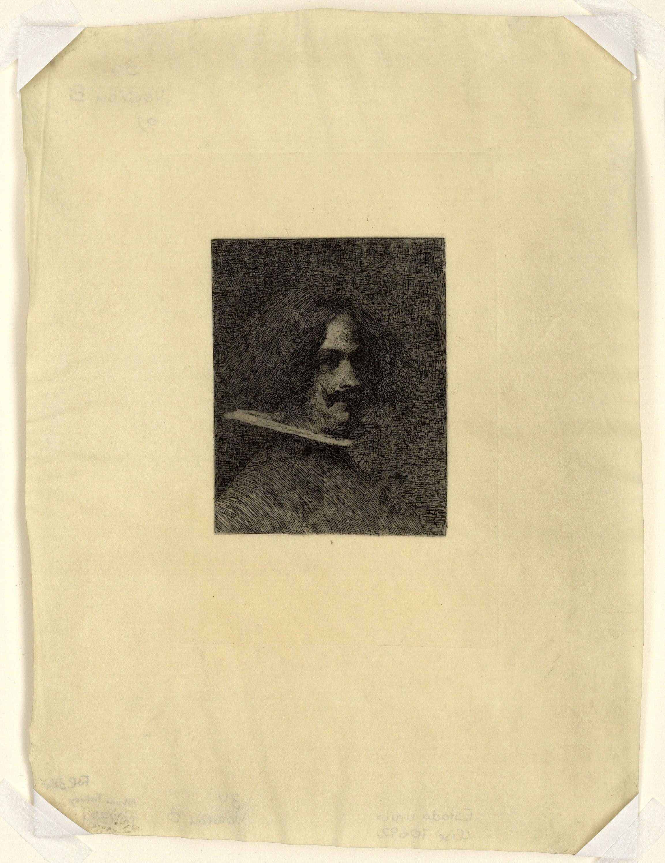 image for: Marià Fortuny - Retrat de Velázquez - 1873