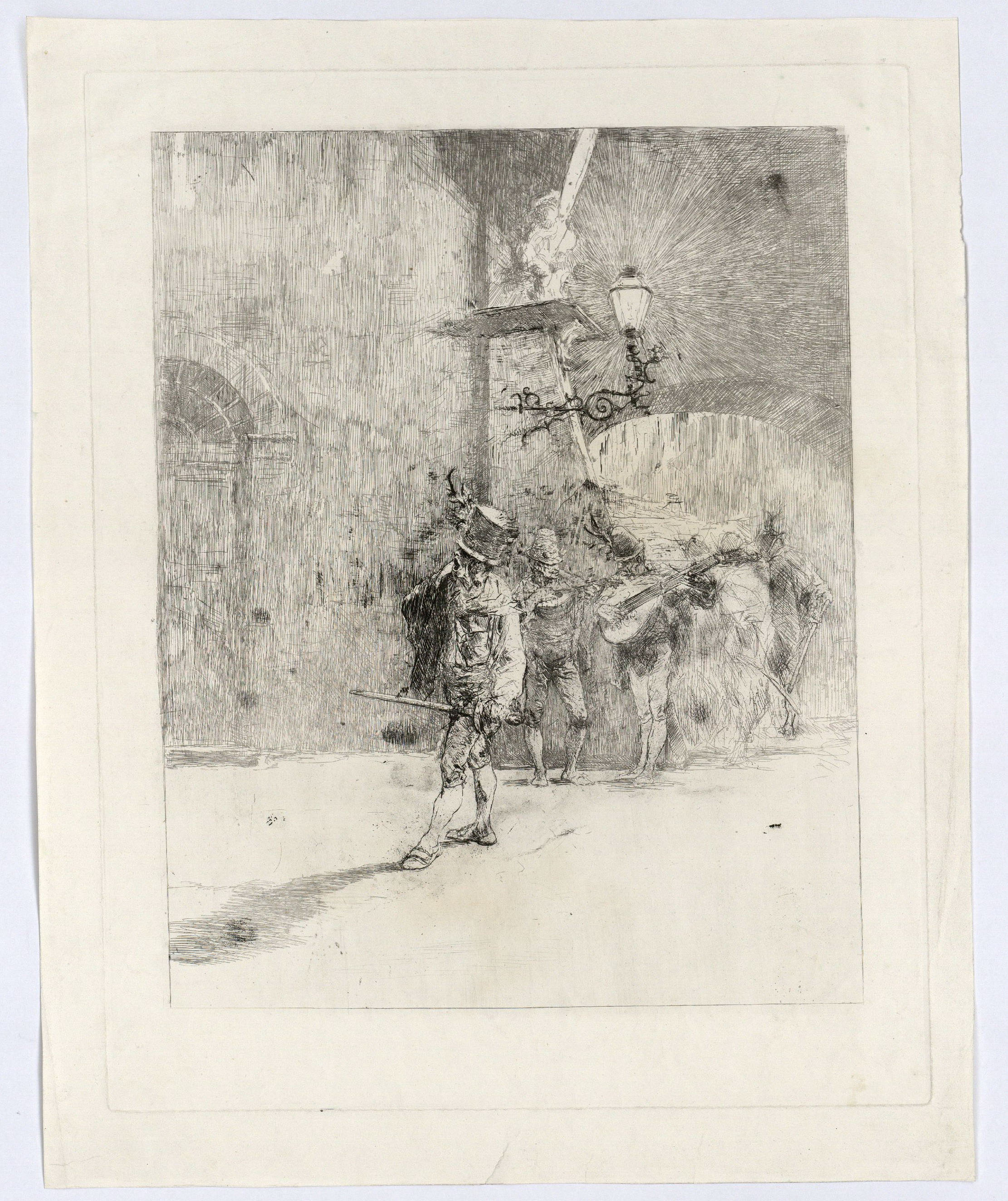 image for: Marià Fortuny - Ronda nocturna - Cap a 1863-1865