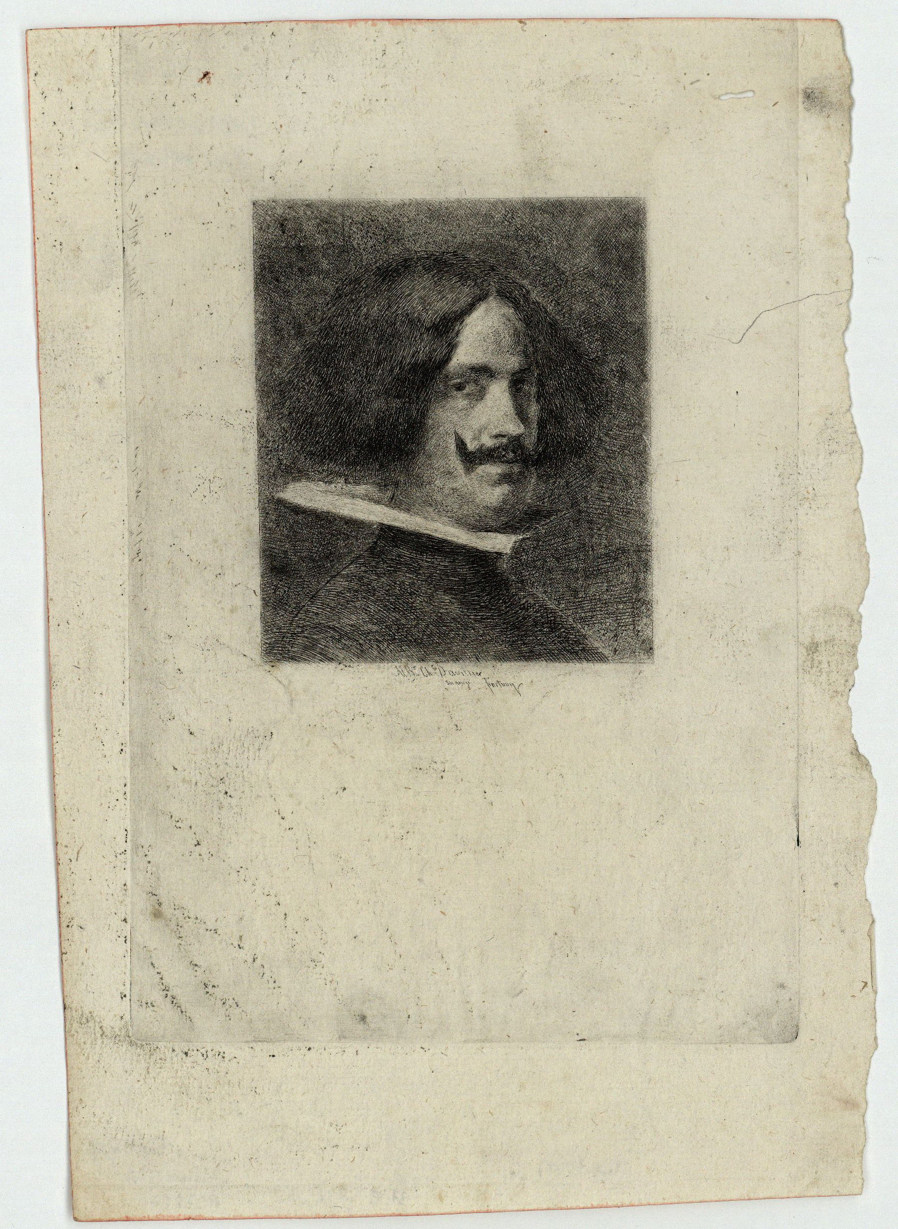 image for: Marià Fortuny - Retrat de Velázquez - 1873