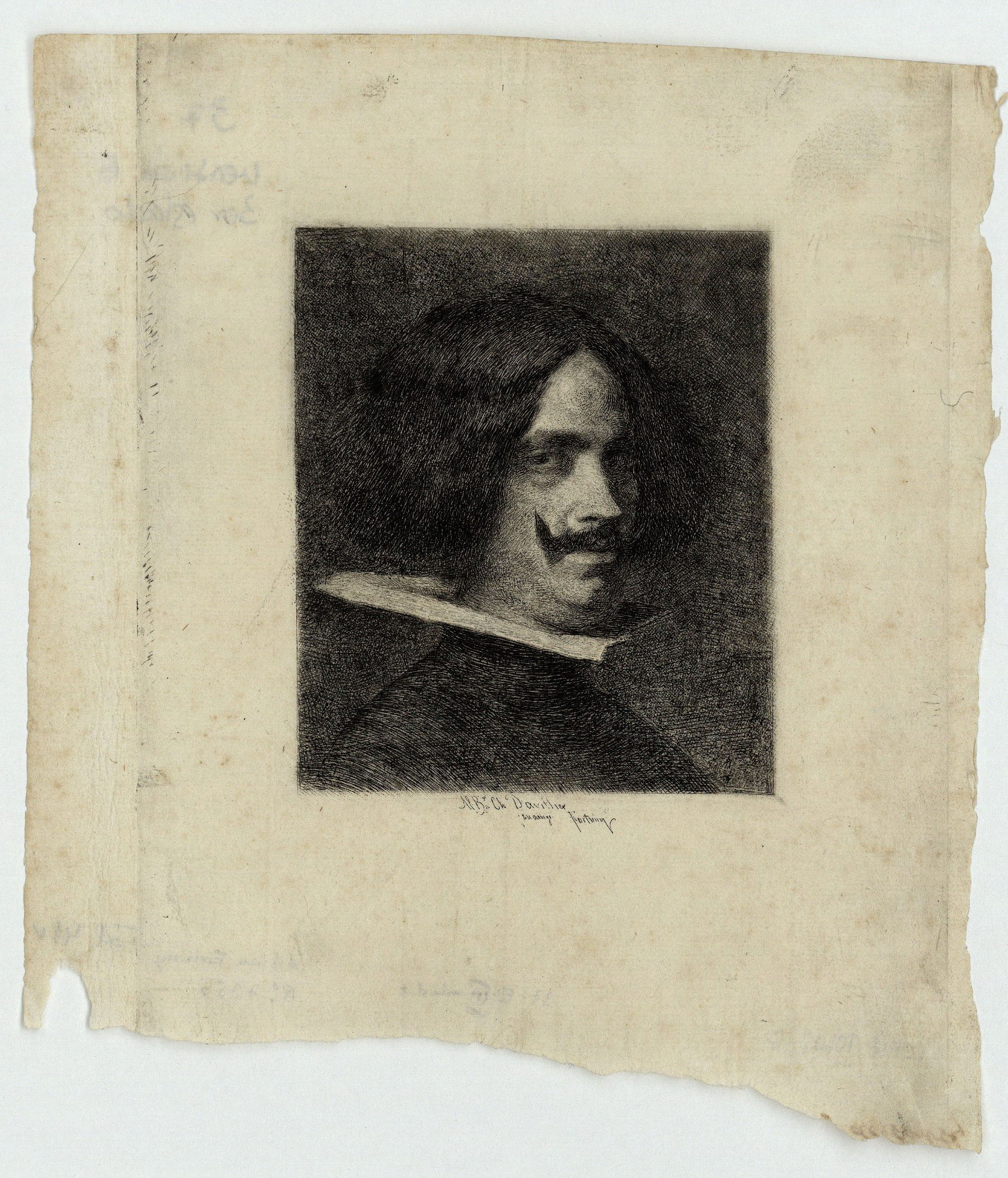 image for: Marià Fortuny - Retrat de Velázquez - 1873