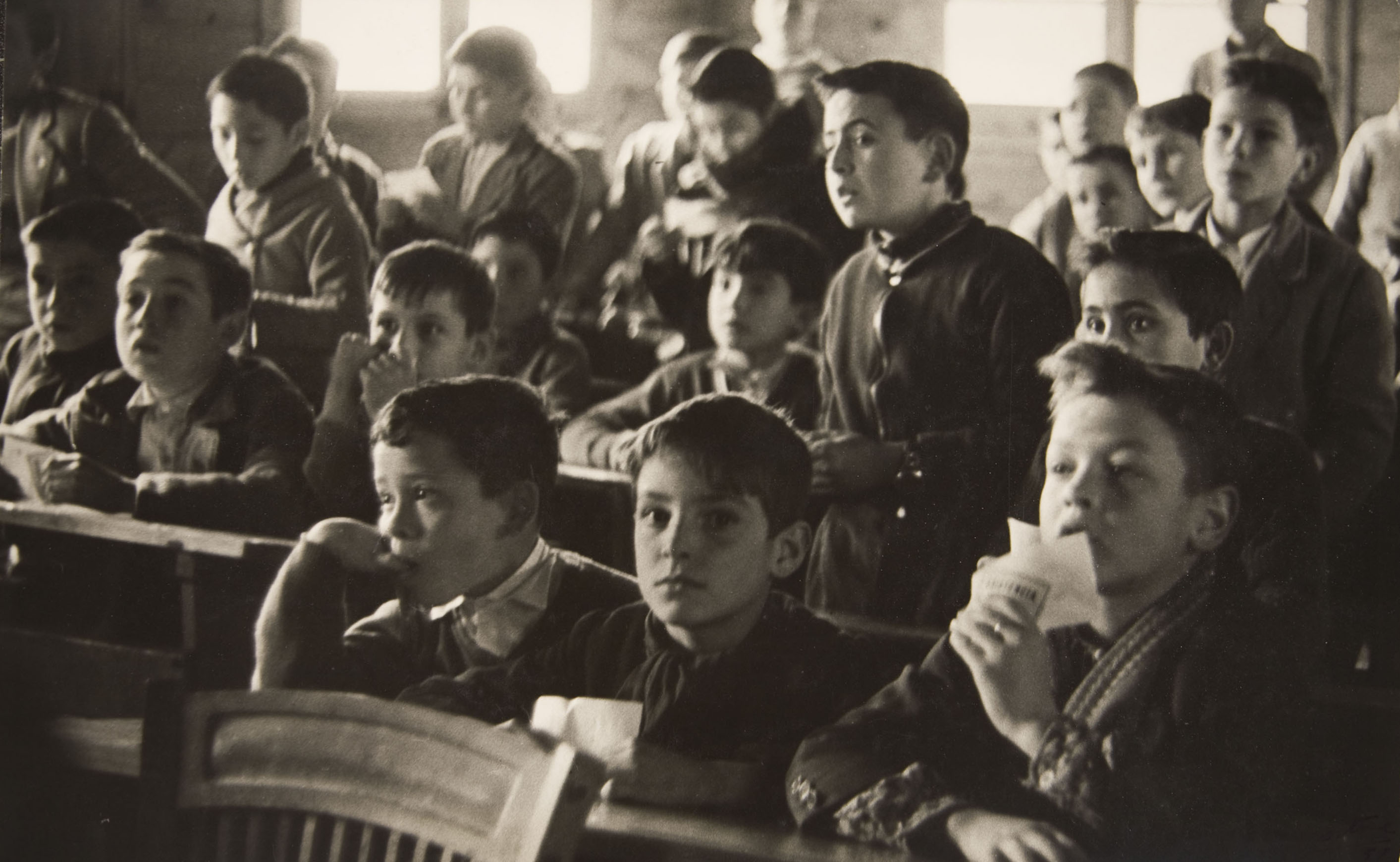 Francesc Esteve - Niños en el colegio - Desembre de 1958 image for: Francesc Esteve - Niños en el colegio - Desembre de 1958