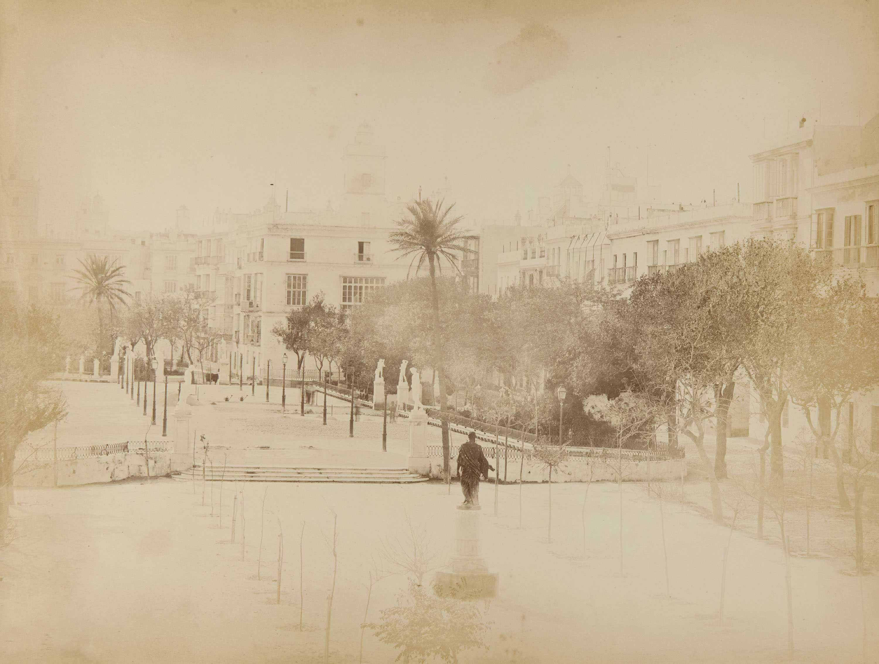 image for: Jean Laurent - Sense títol - Cap a 1865