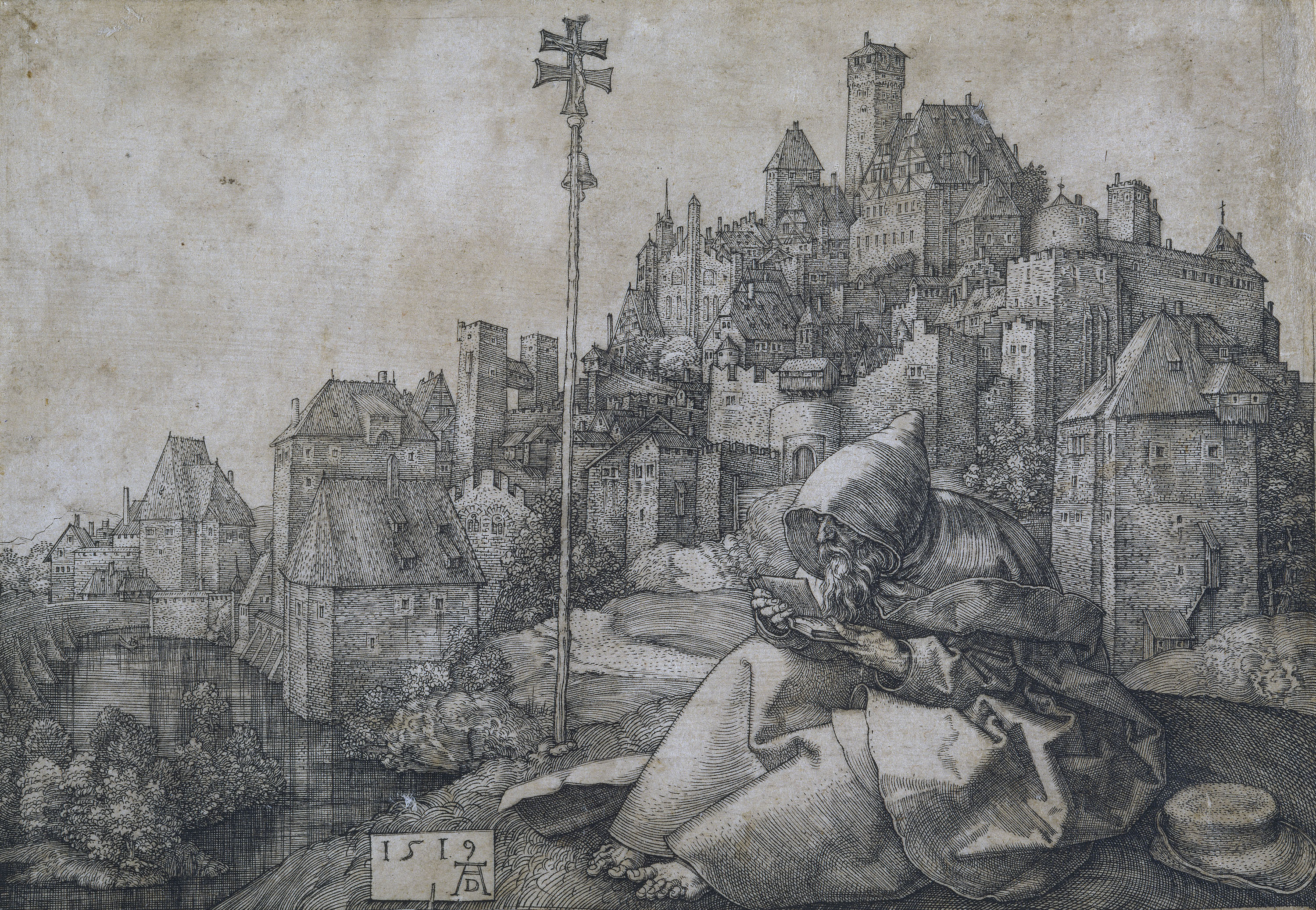 image for: Albrecht Dürer - Sant Antoni - 1519