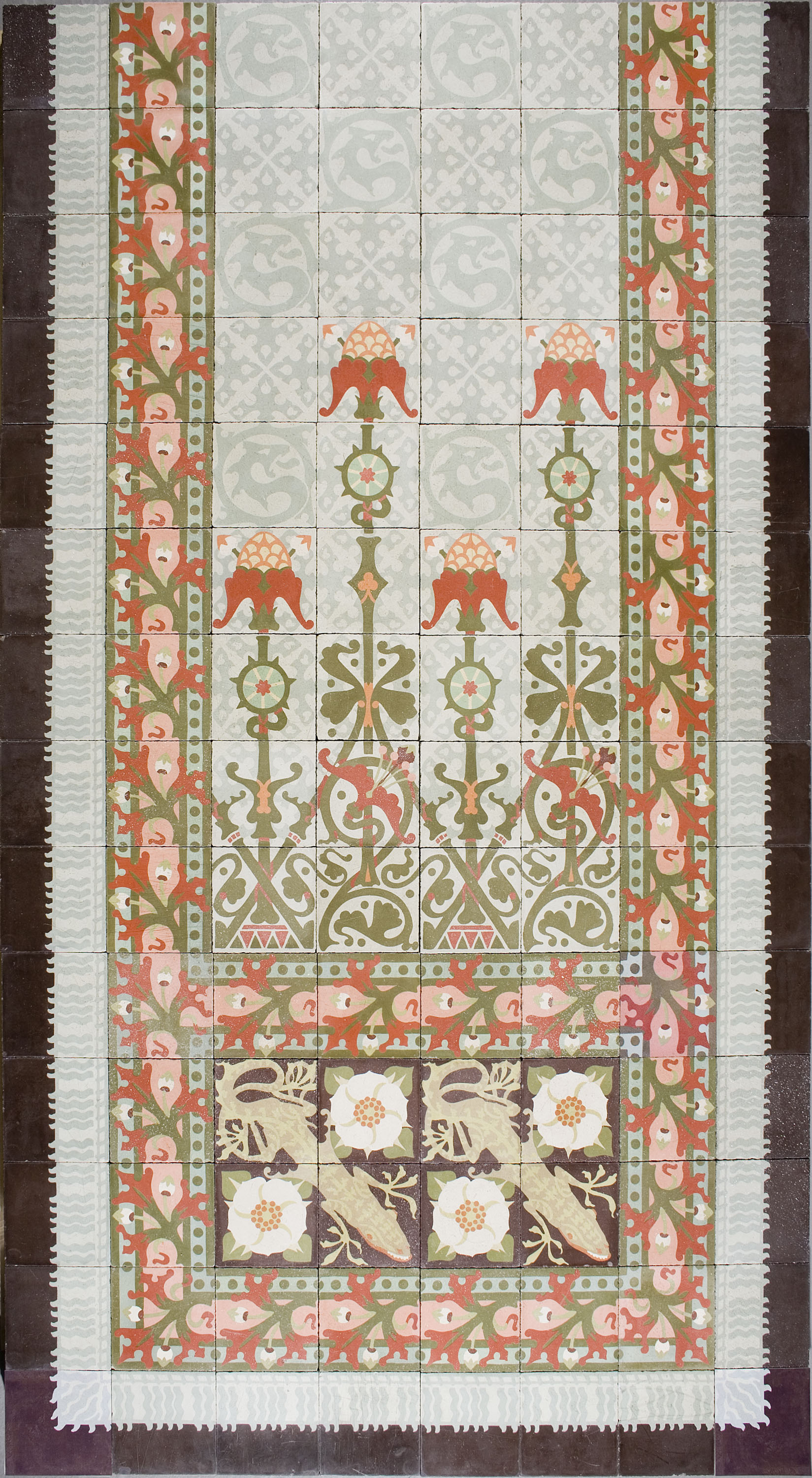 image for: Lluís Domènech i Montaner - Paviment hidràulic - Cap a 1900