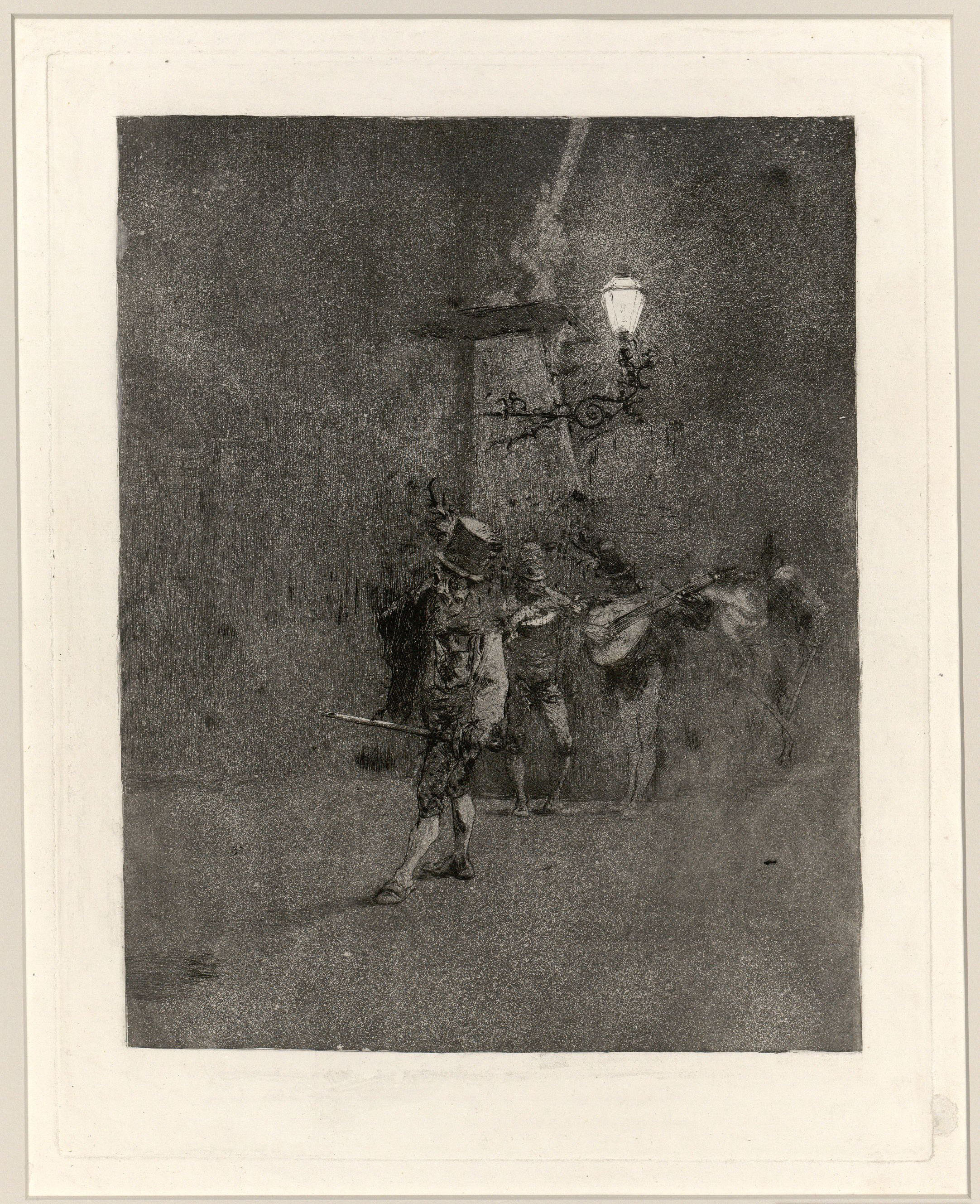 image for: Marià Fortuny - Ronda nocturna - Cap a 1863-1865
