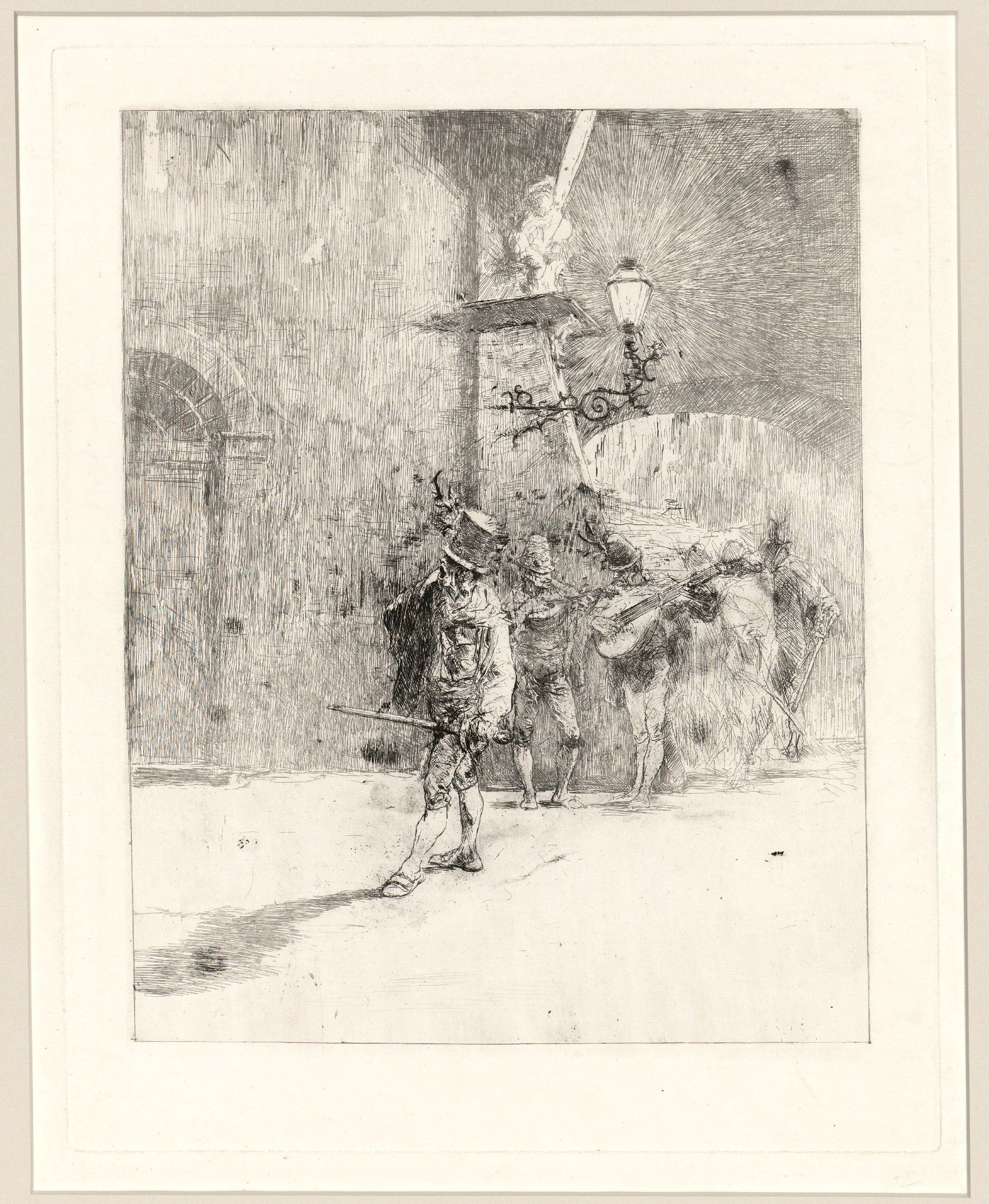 image for: Marià Fortuny - Ronda nocturna - Cap a 1863-1865
