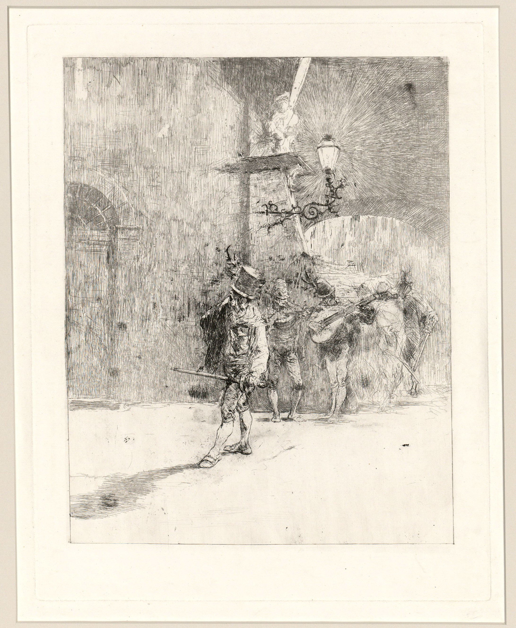 image for: Marià Fortuny - Ronda nocturna - Cap a 1863-1865