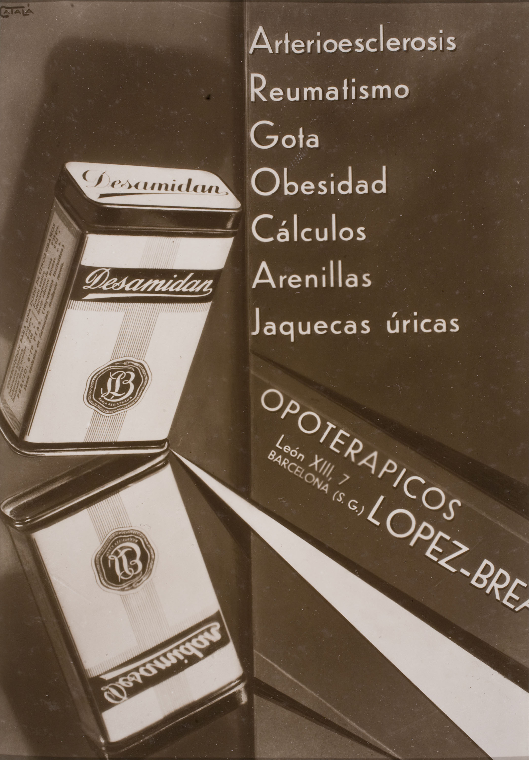 image for: Pere Català Pic - Opoterápicos López-Brea - 1931