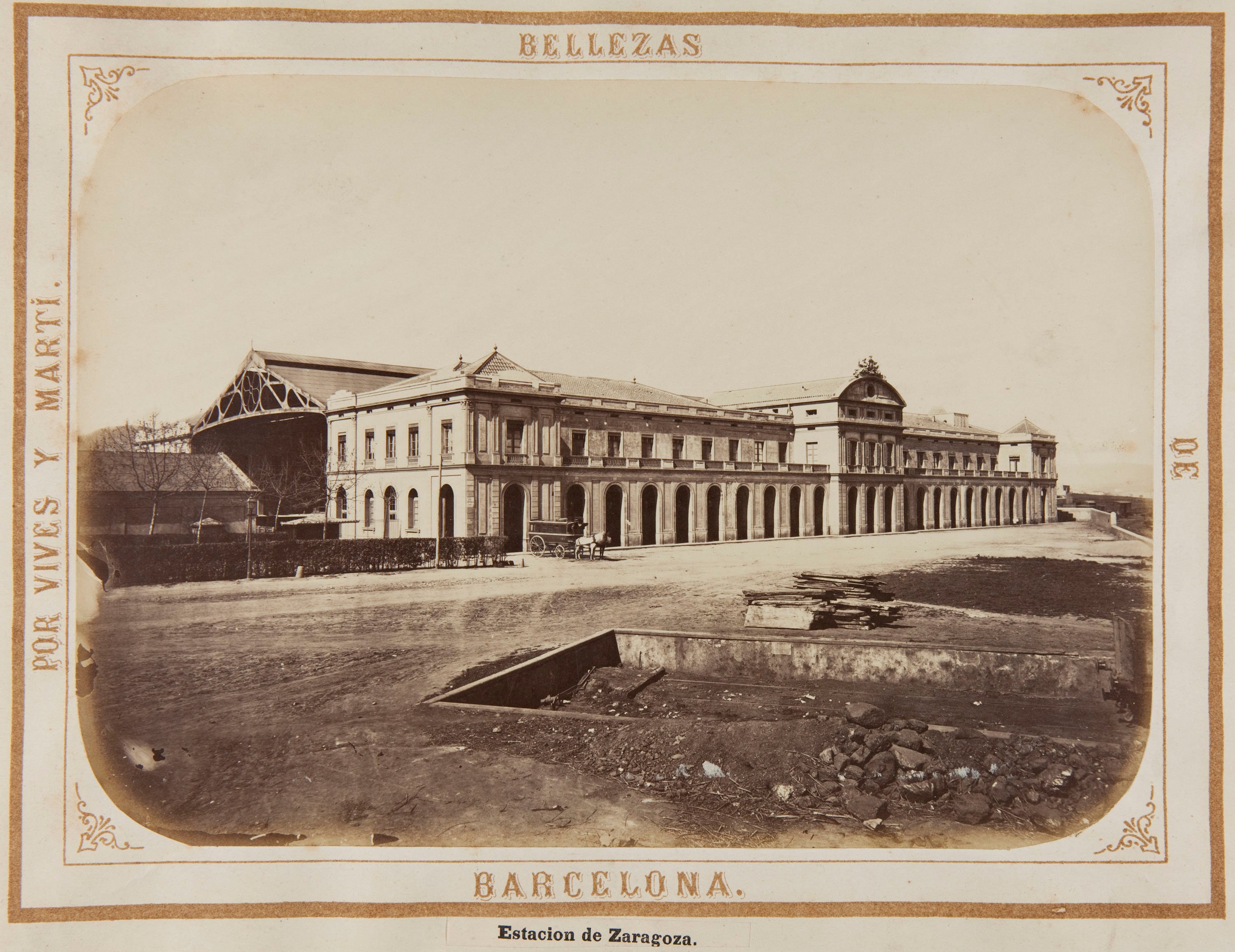 image for: Joan Martí  - Estacion de Zaragoza - 1874