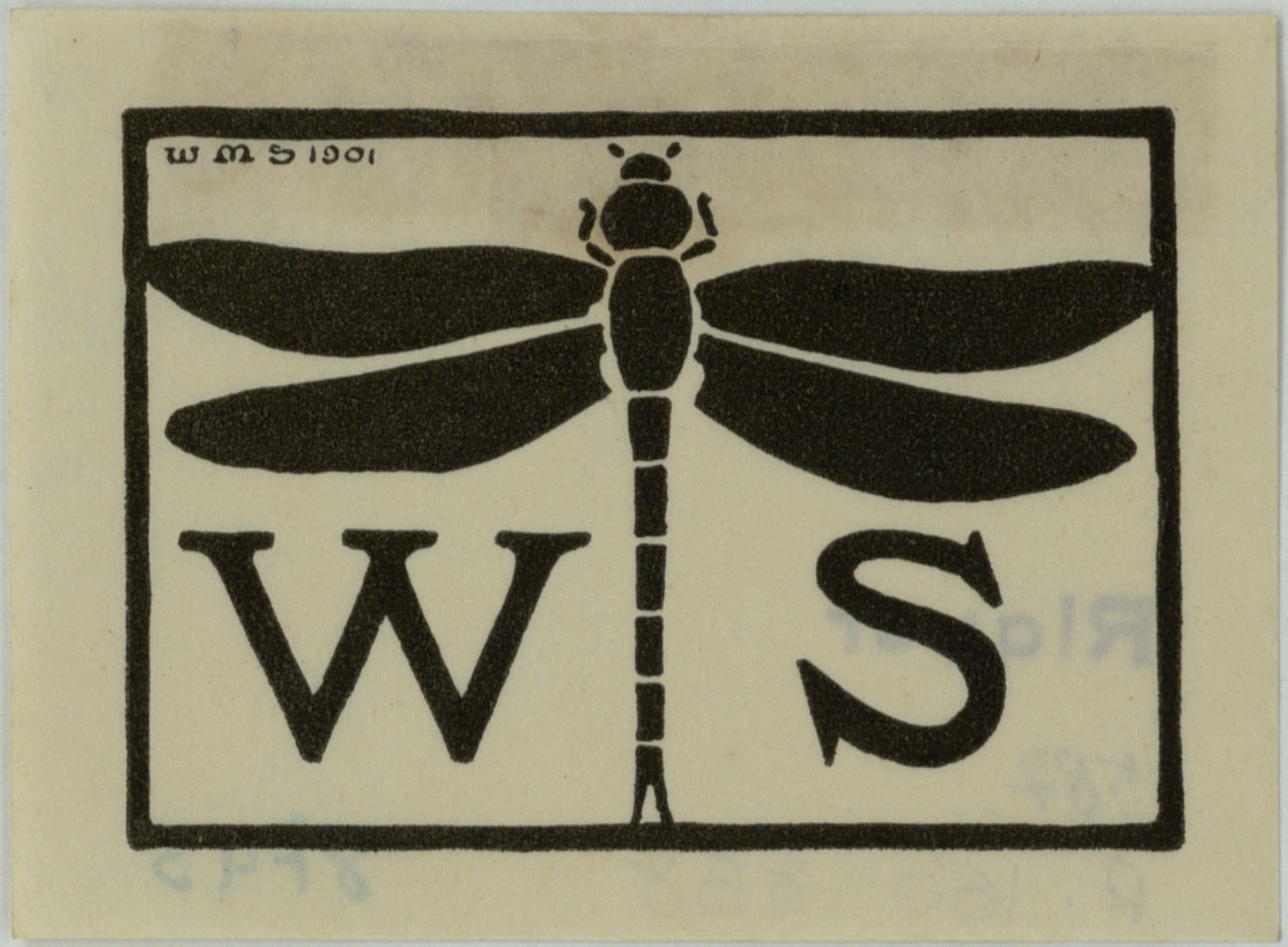 image for: Wilbur Macey Stone - Ex-libris WS - 1901