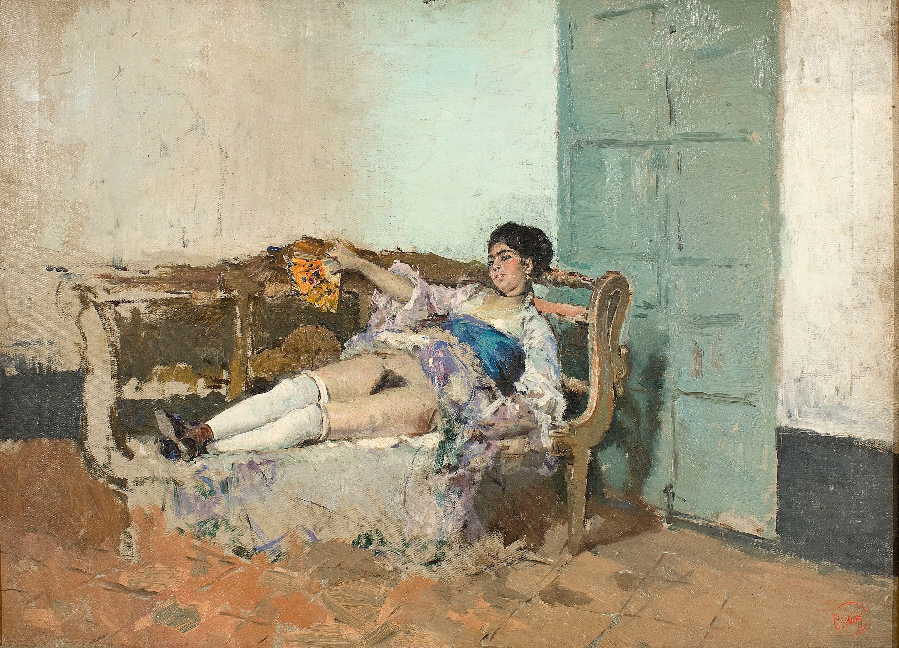 image for: Marià Fortuny - Carmen Bastián - Granada, cap a 1871-1872