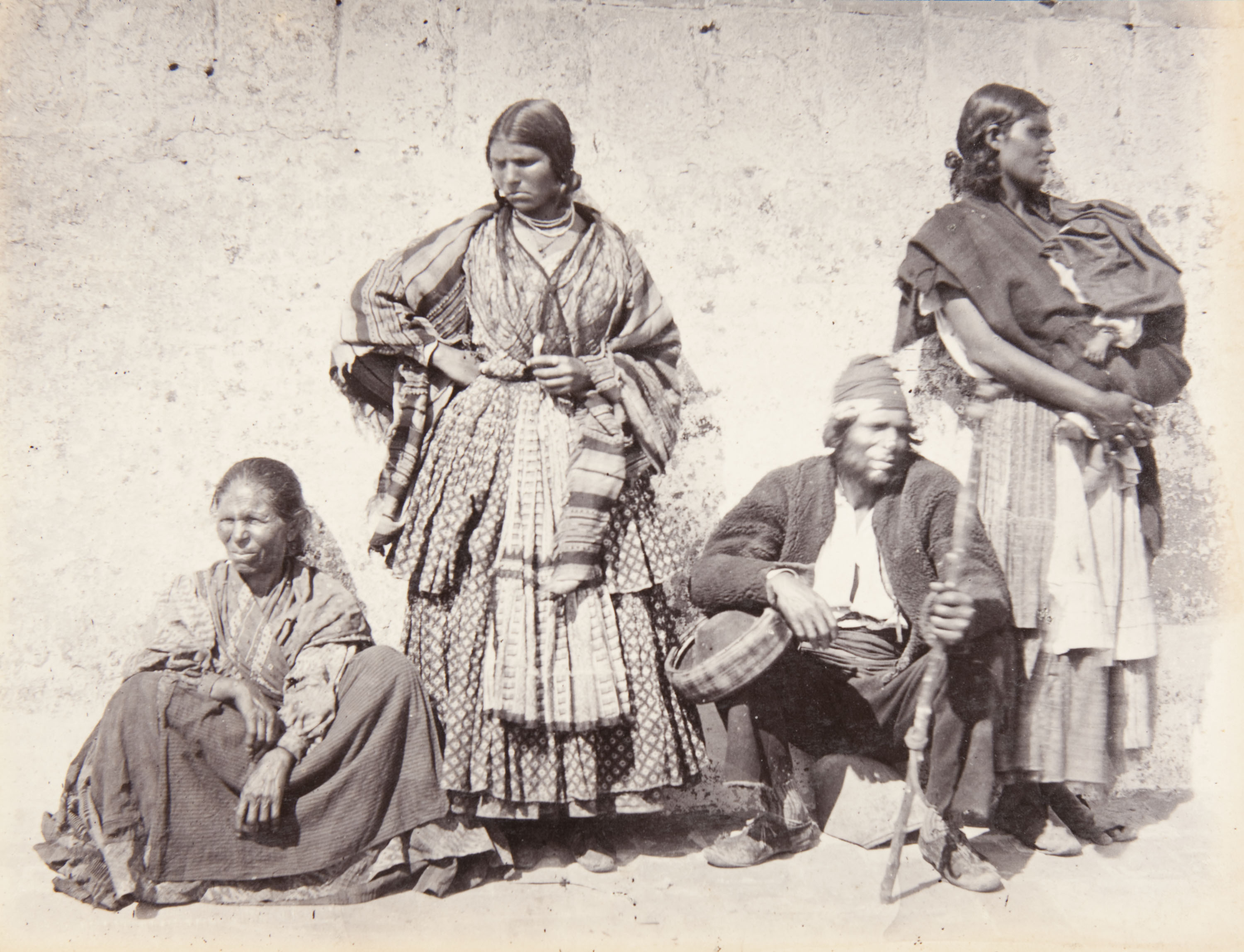 image for: Robert Peters Napper - Group of «gitanos» - Cap a 1863